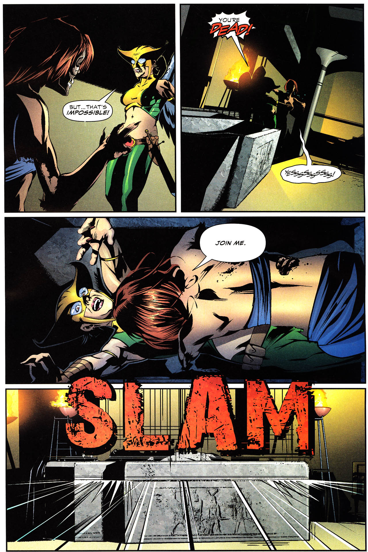 Read online Hawkgirl comic -  Issue #64 - 19