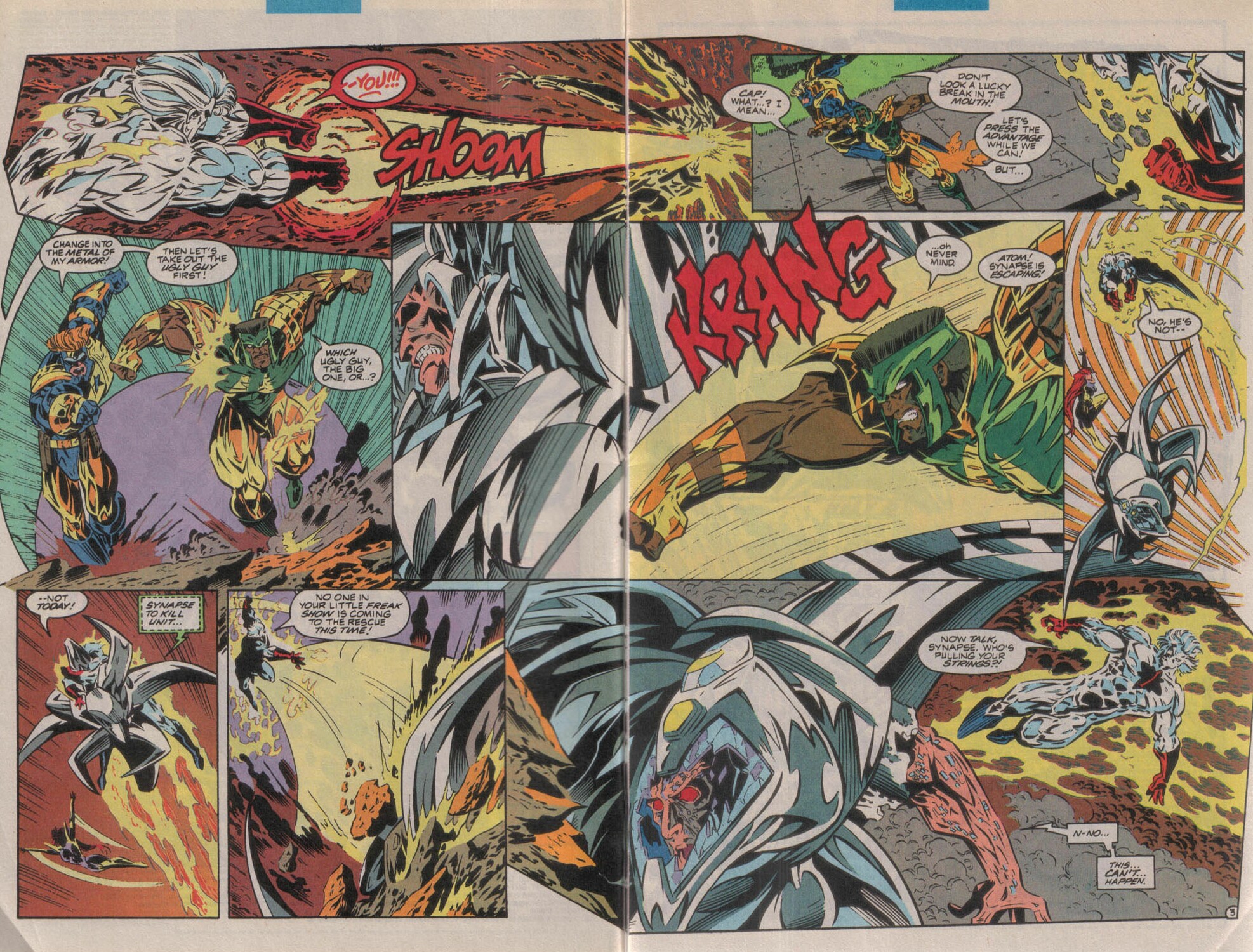 Read online Extreme Justice comic -  Issue #3 - 3