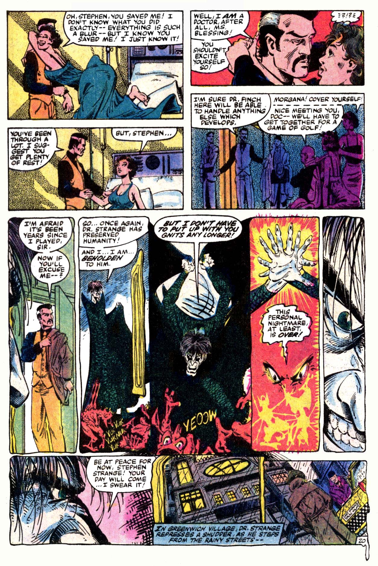 Read online Doctor Strange (1974) comic -  Issue #53 - 21