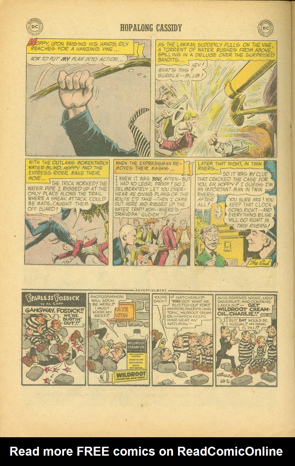 Read online Hopalong Cassidy comic -  Issue #105 - 20
