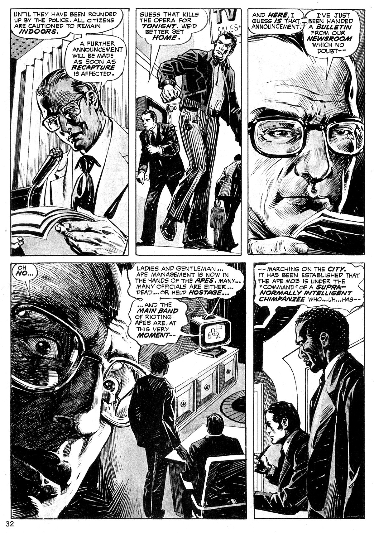 Read online Planet of the Apes comic -  Issue #21 - 31