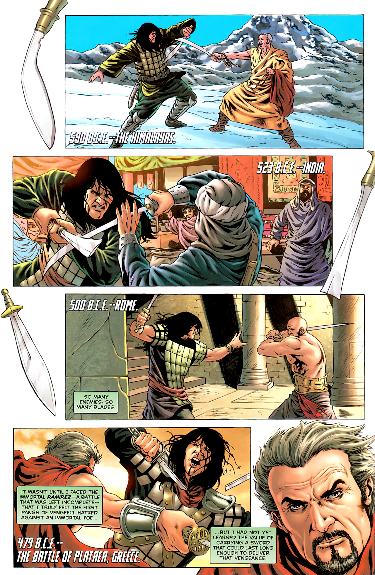 Read online Highlander Origins: The Kurgan comic -  Issue #2 - 9