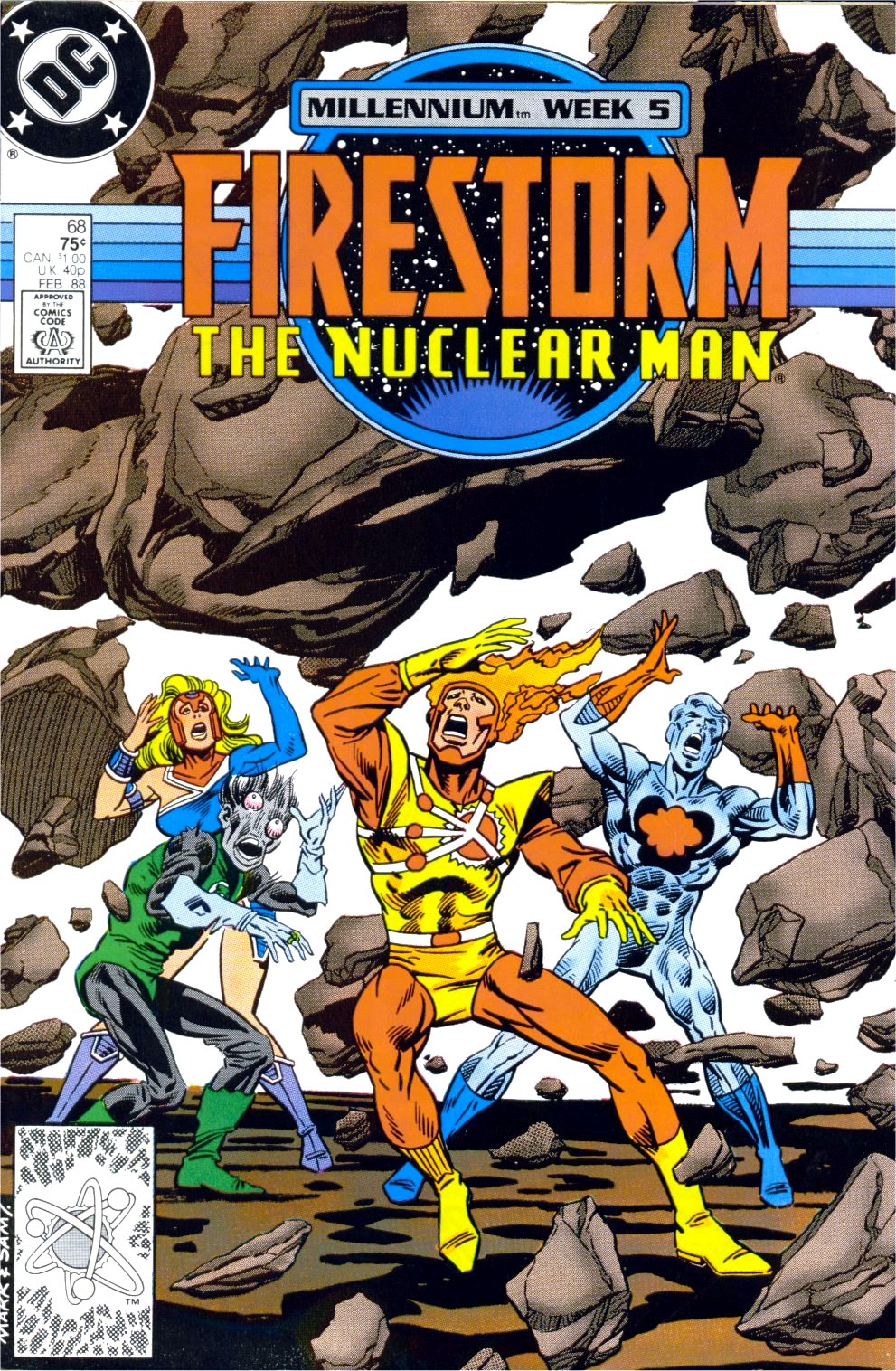 Read online Firestorm, the Nuclear Man comic -  Issue #68 - 1