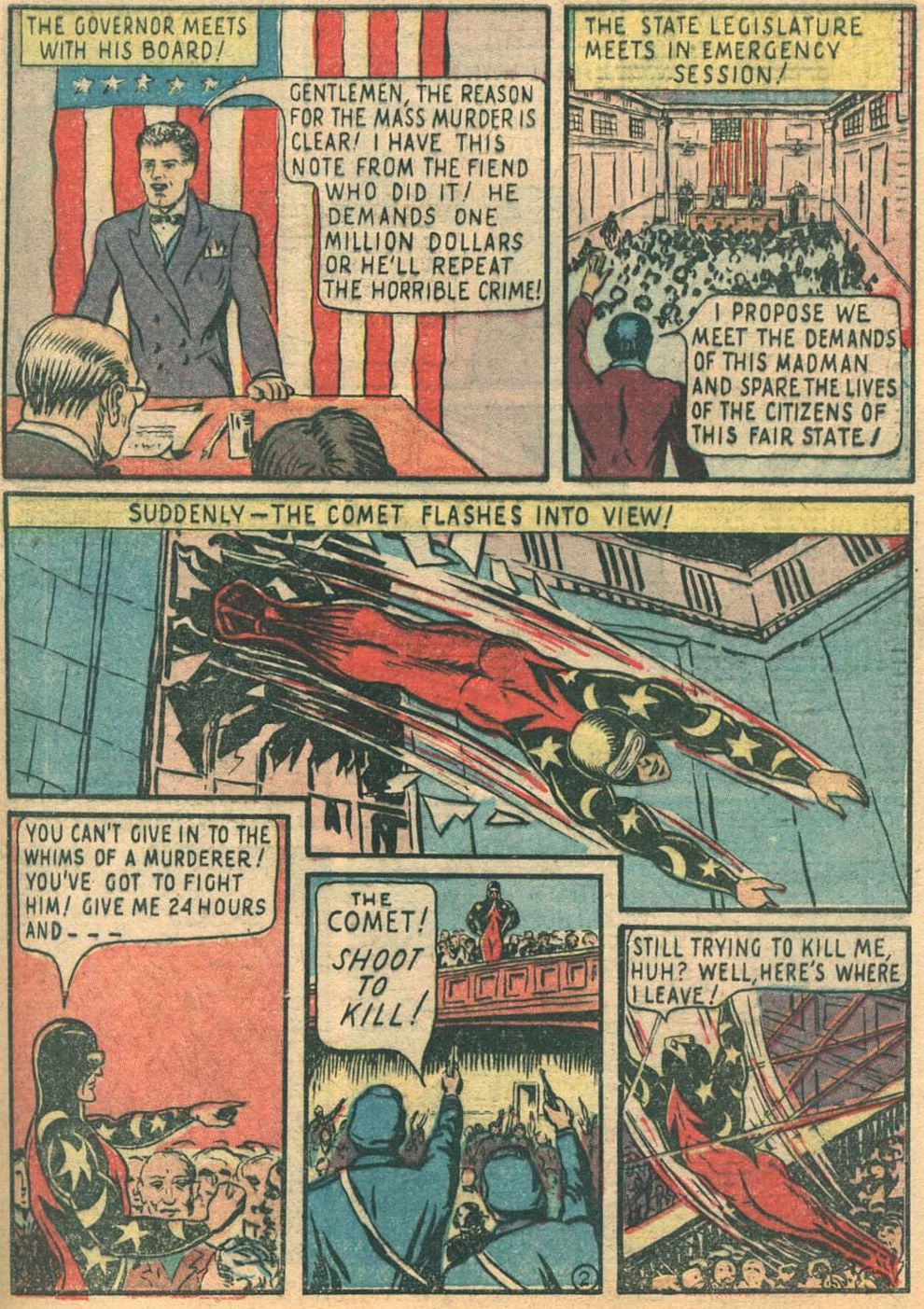 Read online Pep Comics comic -  Issue #8 - 17