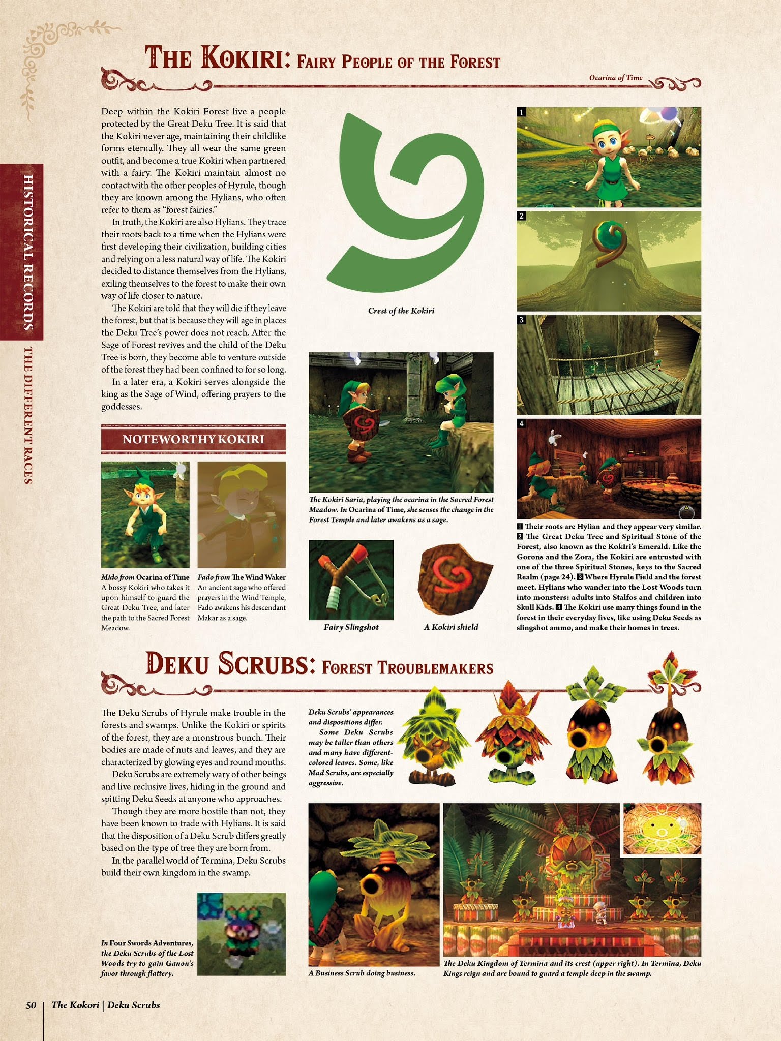 Read online The Legend of Zelda Encyclopedia comic -  Issue # TPB (Part 1) - 54