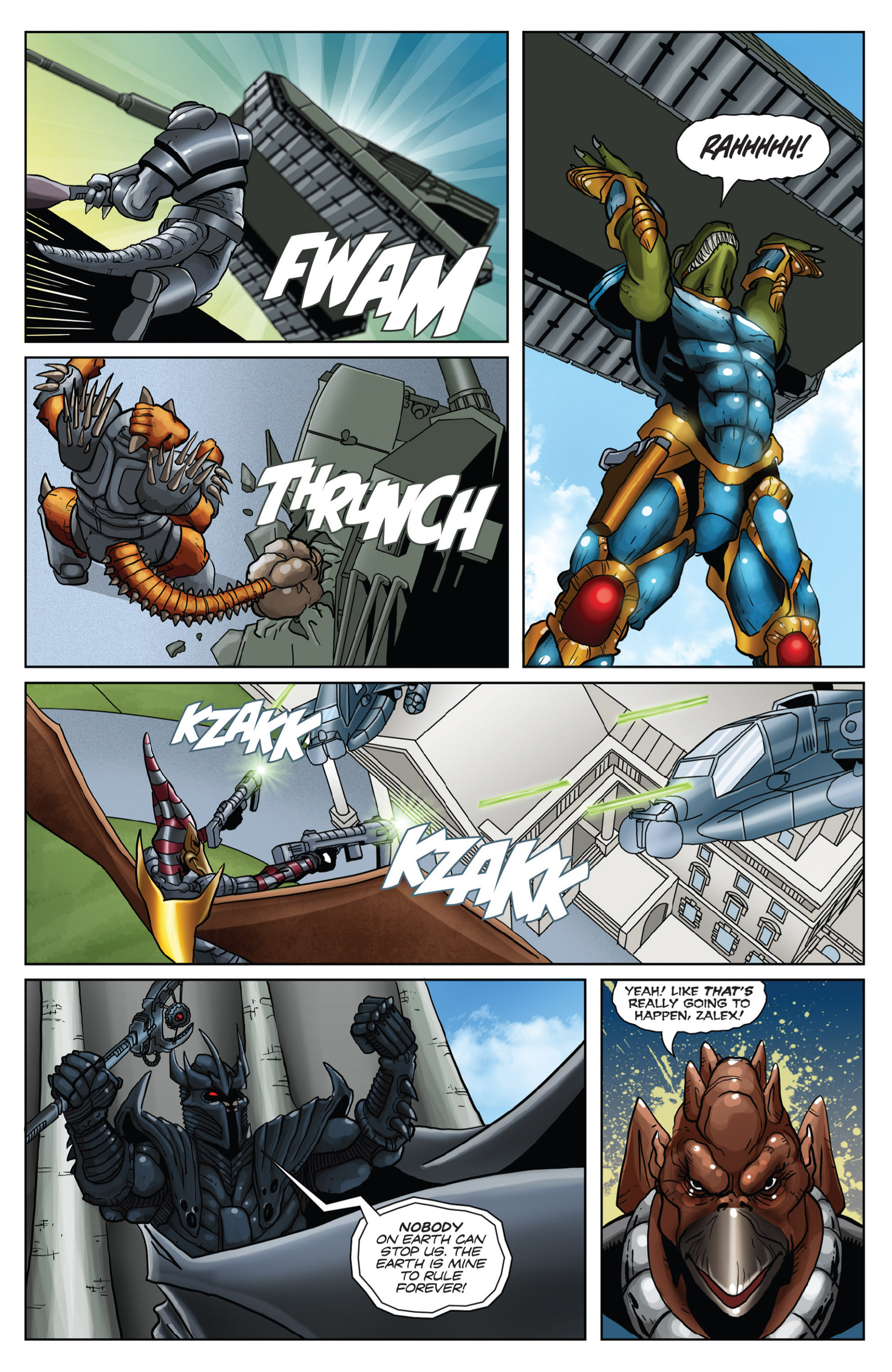 Read online Jurassic StrikeForce 5 comic -  Issue #5 - 13