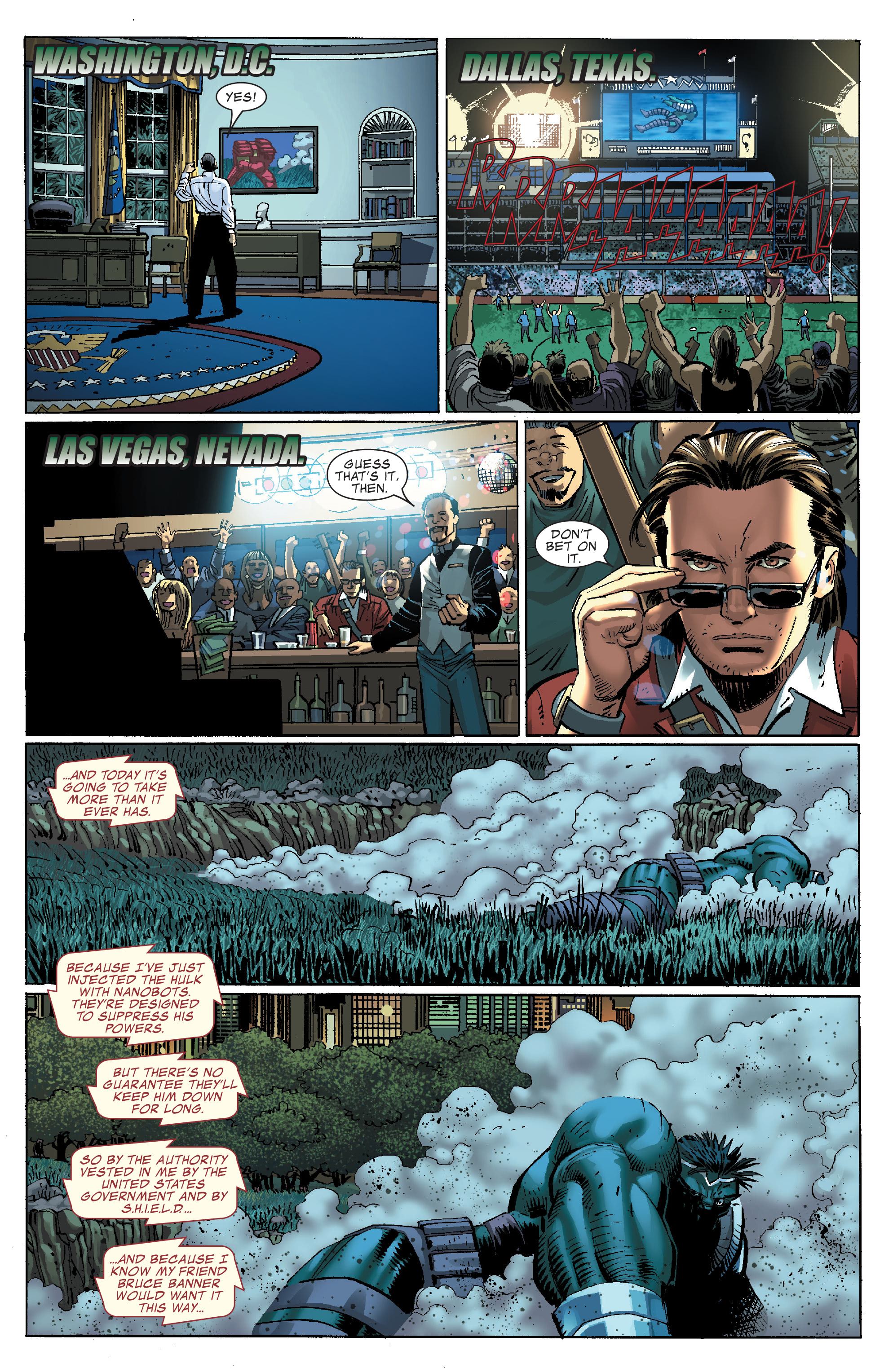Read online Hulk vs. The Avengers comic -  Issue # TPB - 99