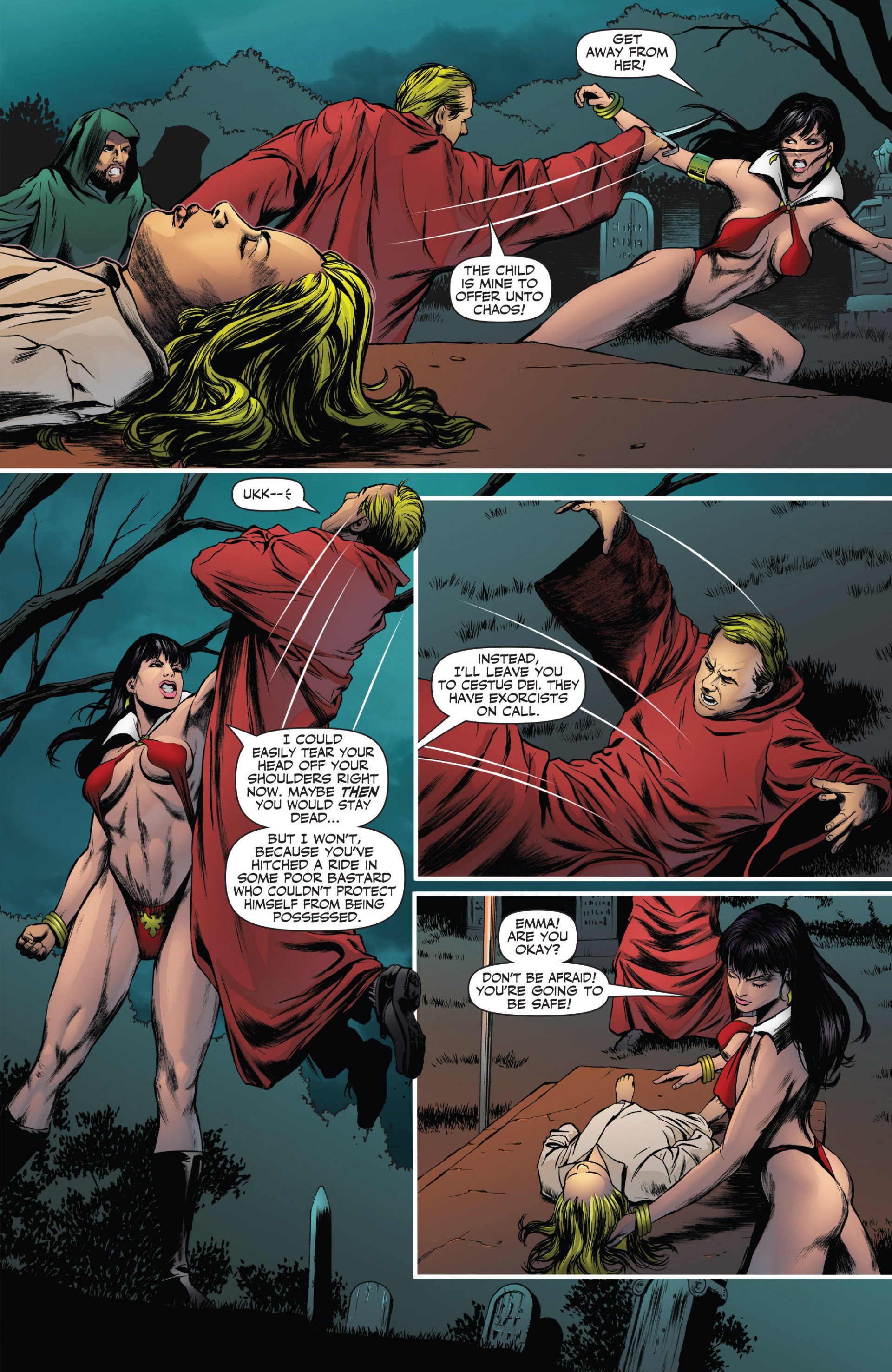 Read online Vampirella (2014) comic -  Issue #1 - 17