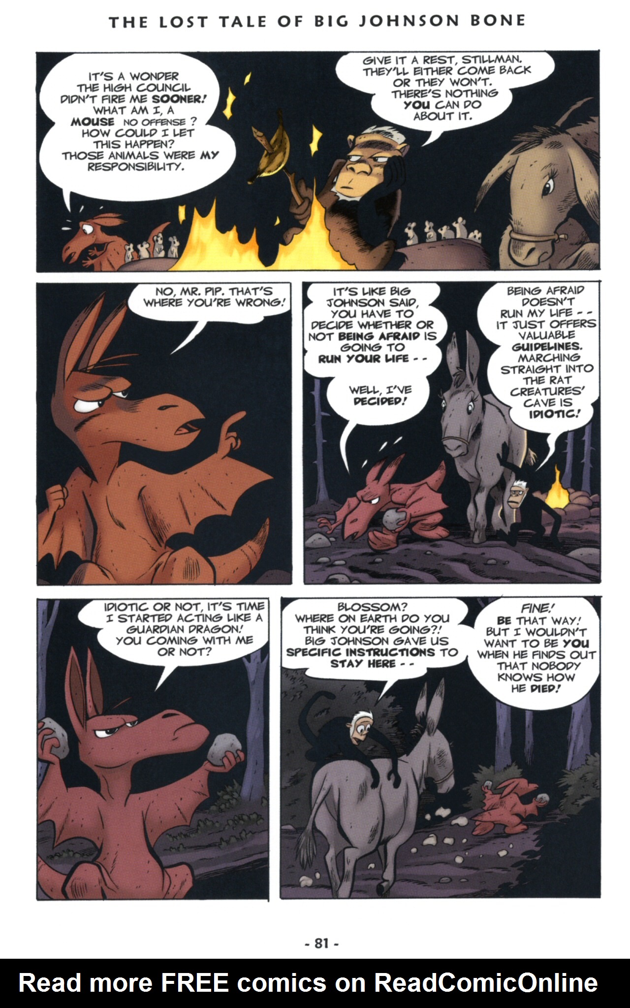 Read online Bone: Tall Tales comic -  Issue # TPB - 91