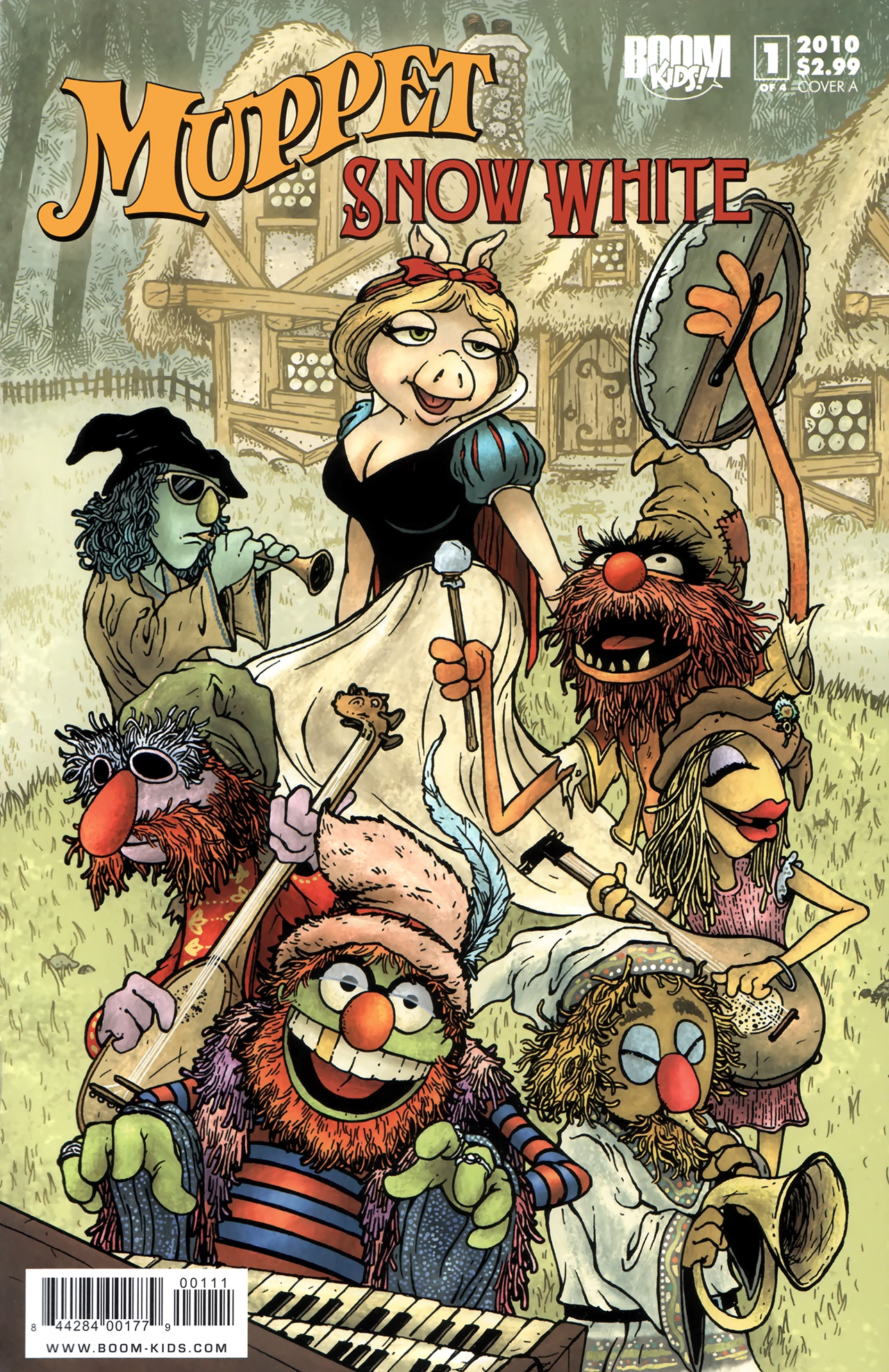 Read online Muppet Snow White comic -  Issue #1 - 1
