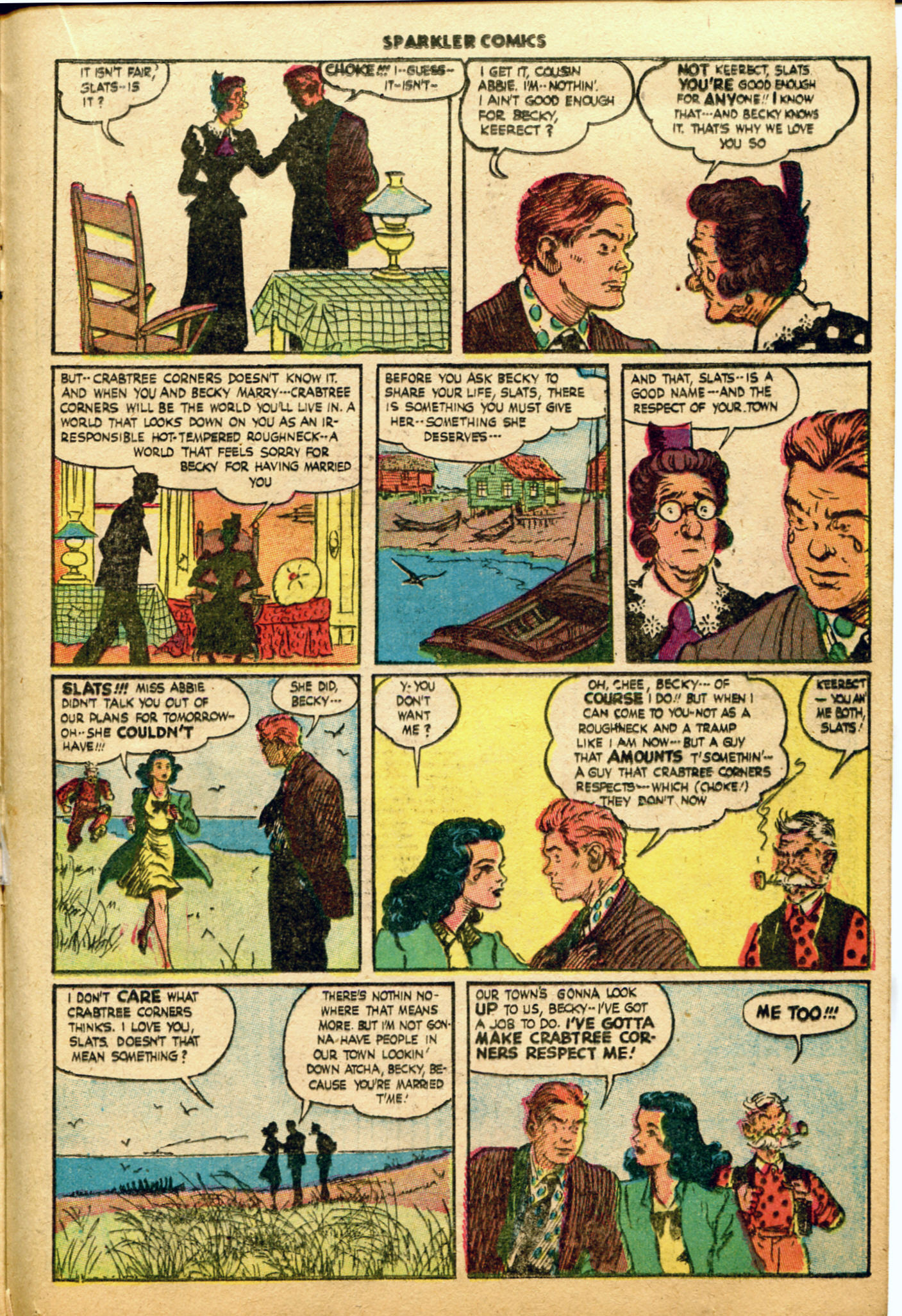 Read online Sparkler Comics comic -  Issue #50 - 32