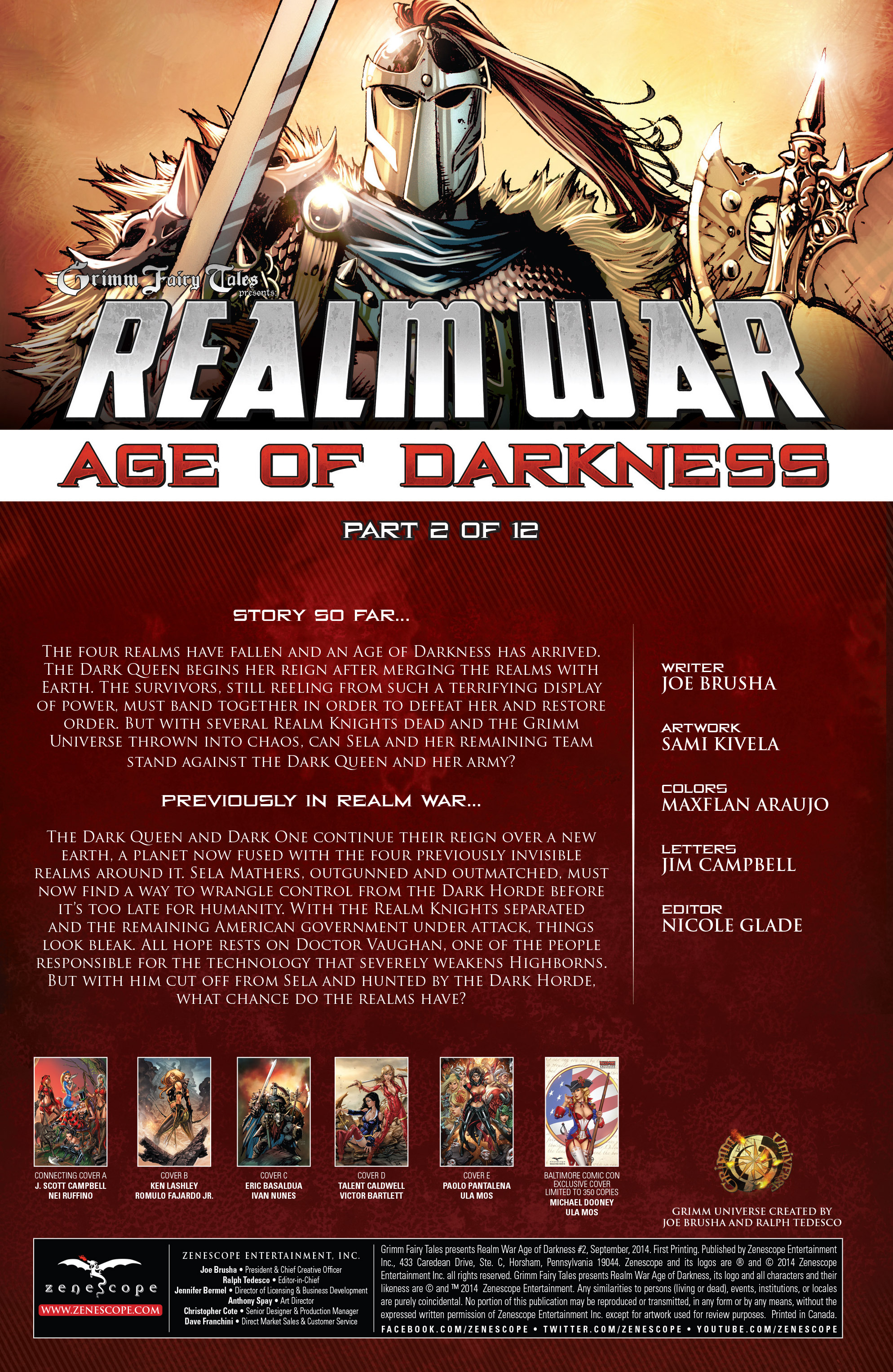 Read online Realm War comic -  Issue #2 - 2