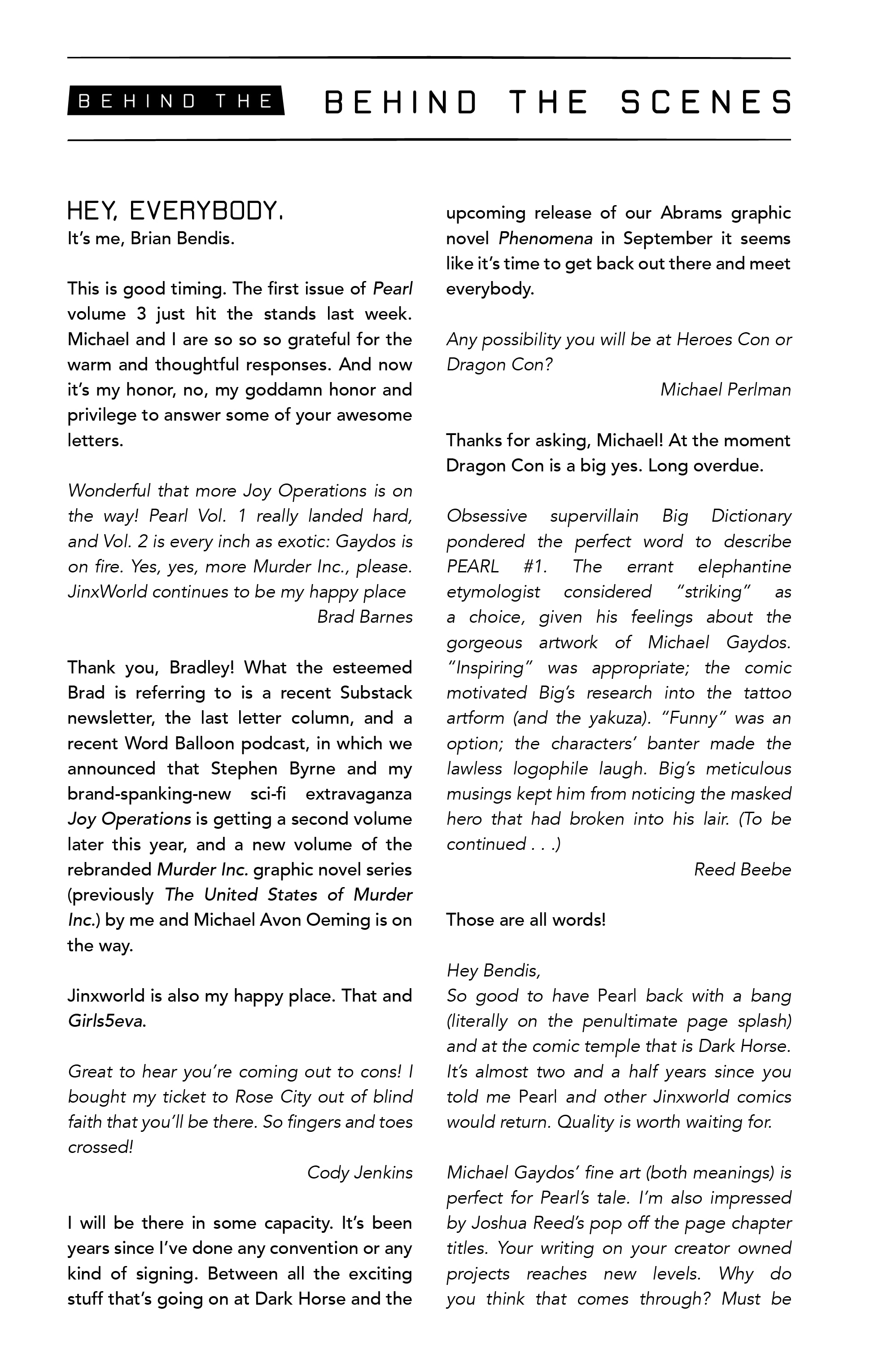 Read online Pearl III comic -  Issue #4 - 21