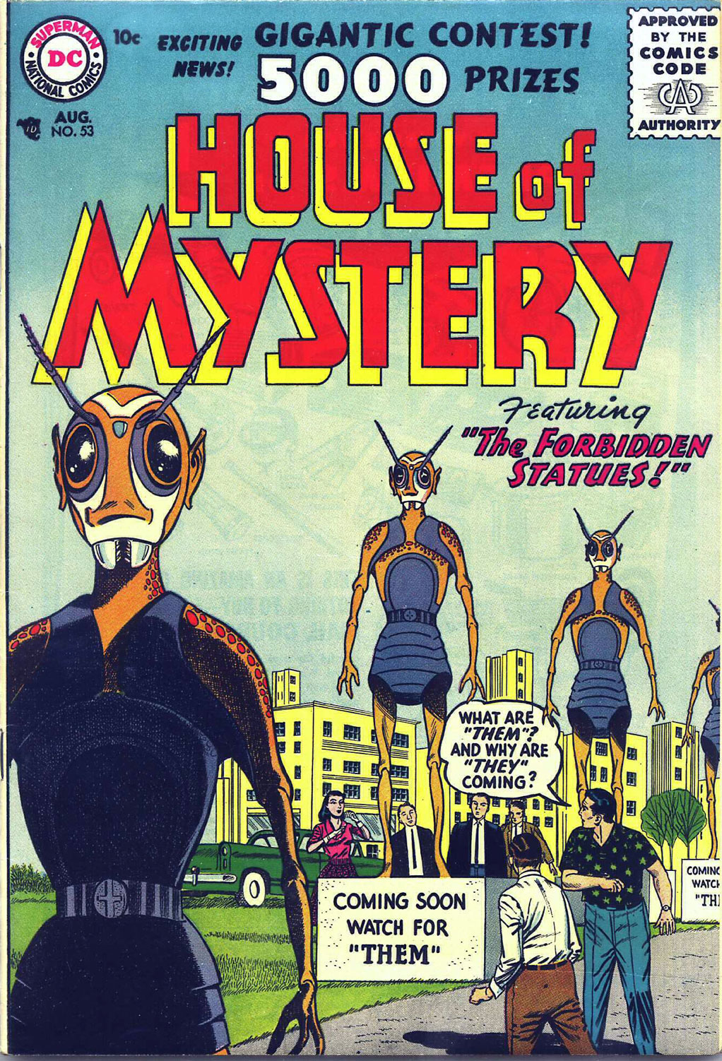 Read online House of Mystery (1951) comic -  Issue #53 - 1