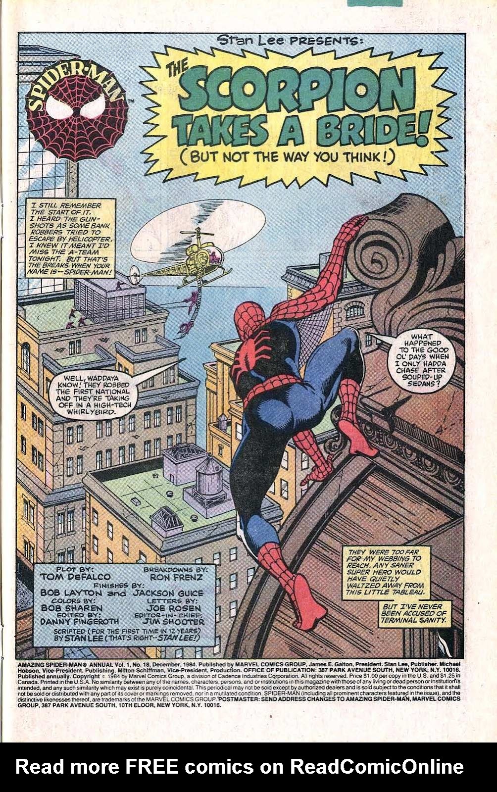 The Amazing Spider-Man (1963) issue Annual 18 - Page 3