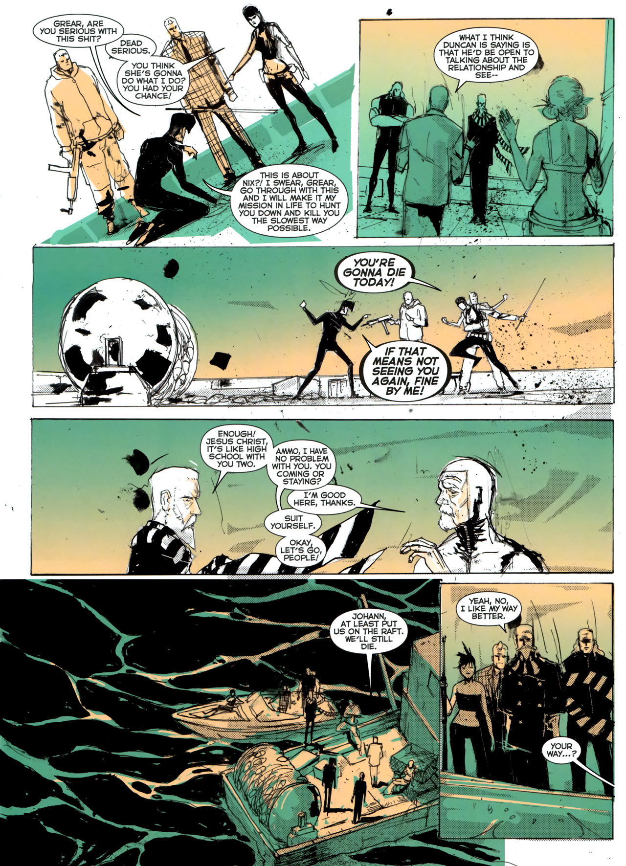 Read online Cowboy Ninja Viking comic -  Issue #9 - 13