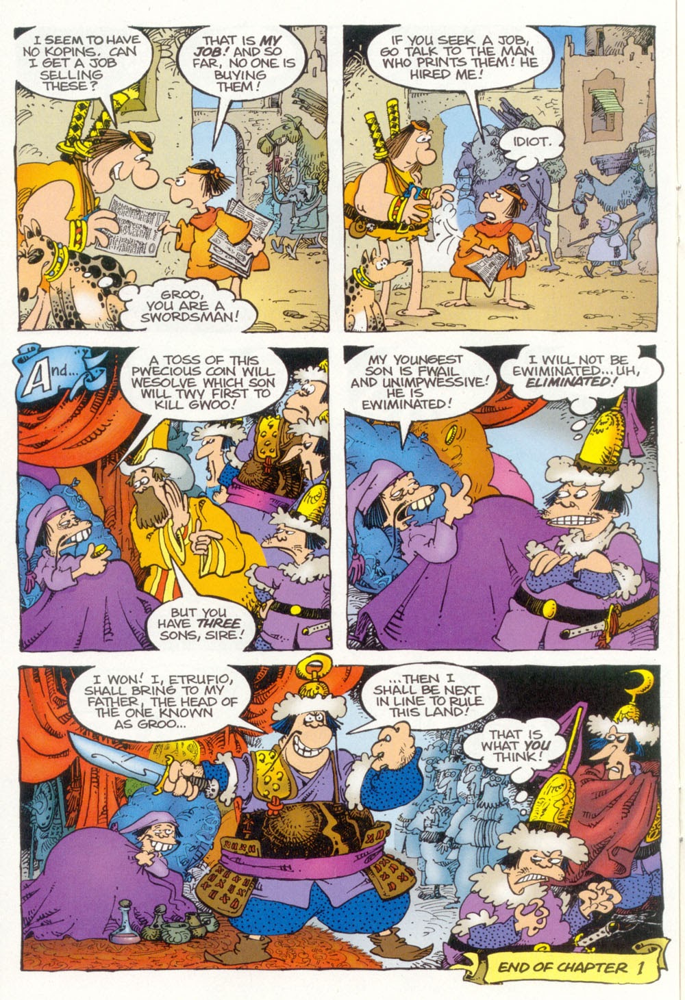 Read online Sergio Aragonés' Groo: Mightier Than the Sword comic -  Issue #1 - 14