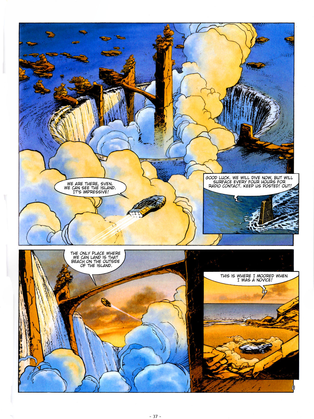 Read online Aquablue comic -  Issue #4 - 38