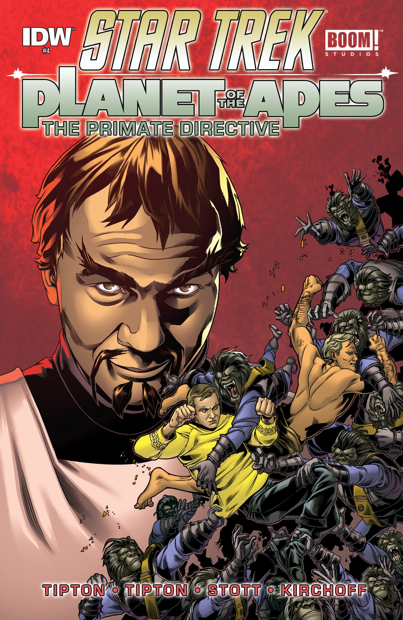 Read online Star Trek/Planet of the Apes: The Primate Directive comic -  Issue #4 - 1