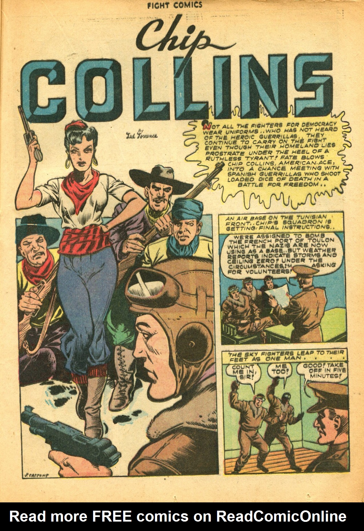 Read online Fight Comics comic -  Issue #28 - 37