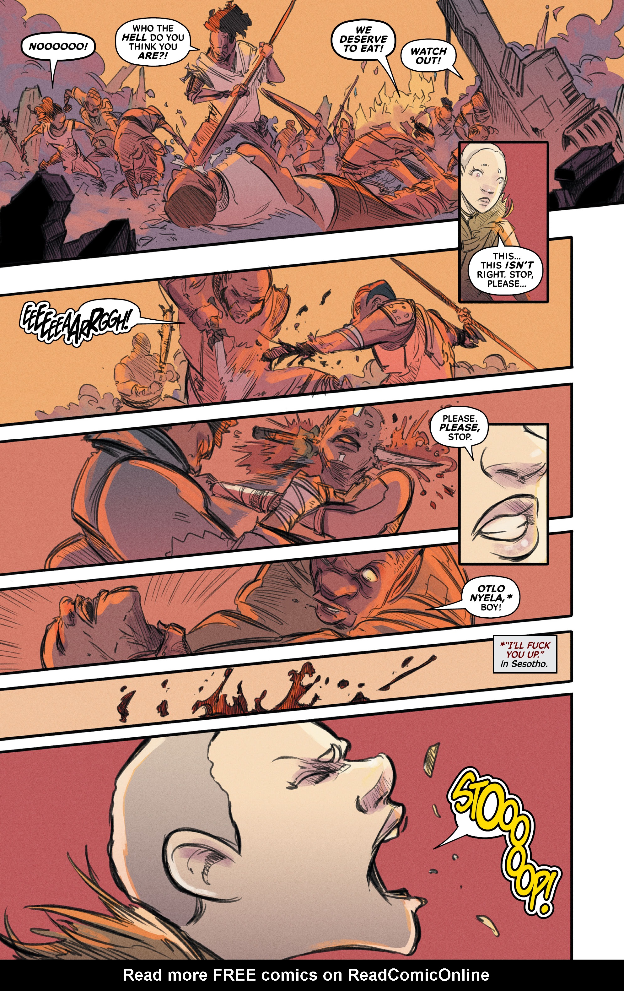 Read online Land of the Living Gods comic -  Issue #5 - 19