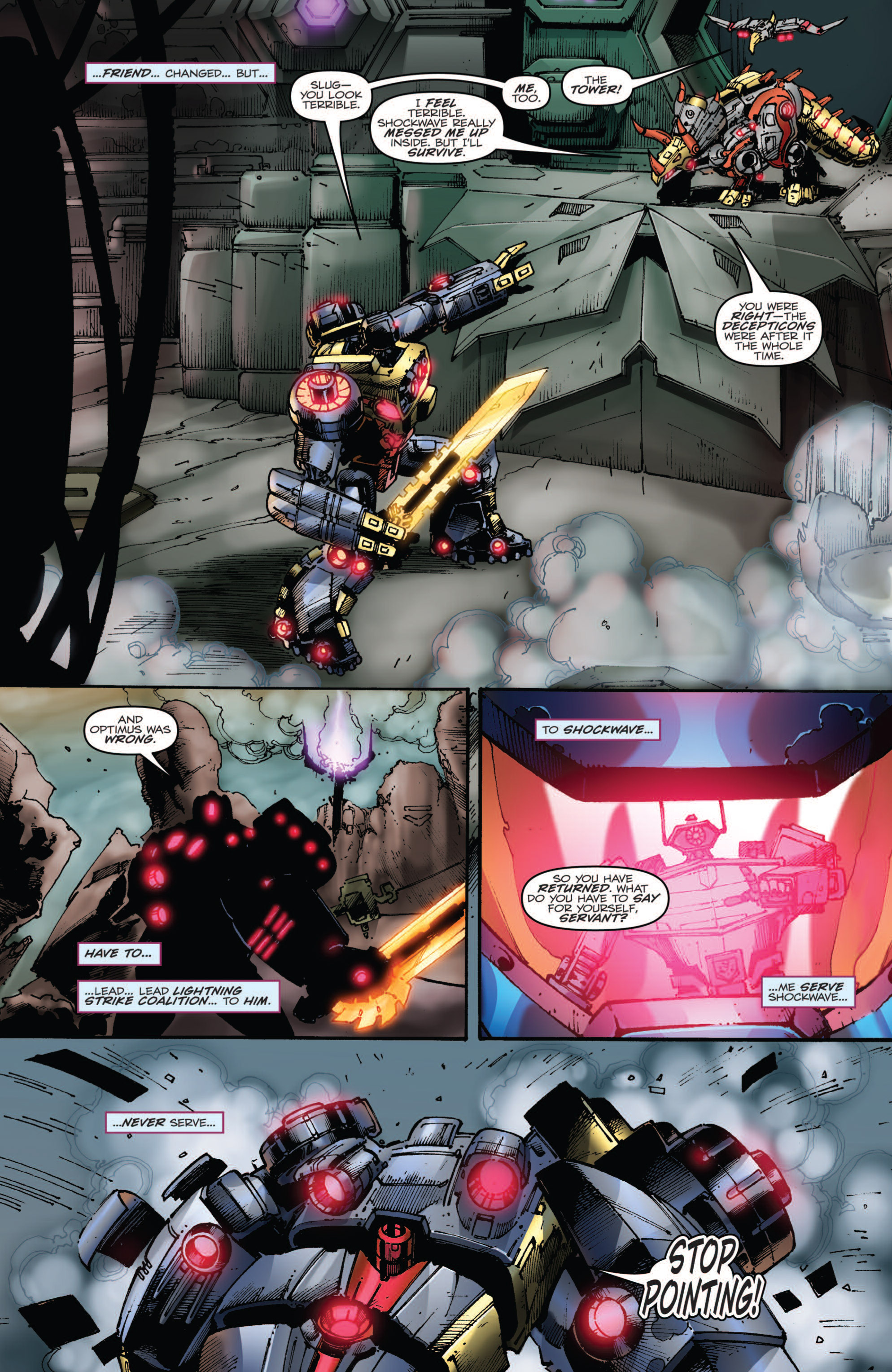 Read online The Transformers: Fall of Cybertron comic -  Issue #6 - 9