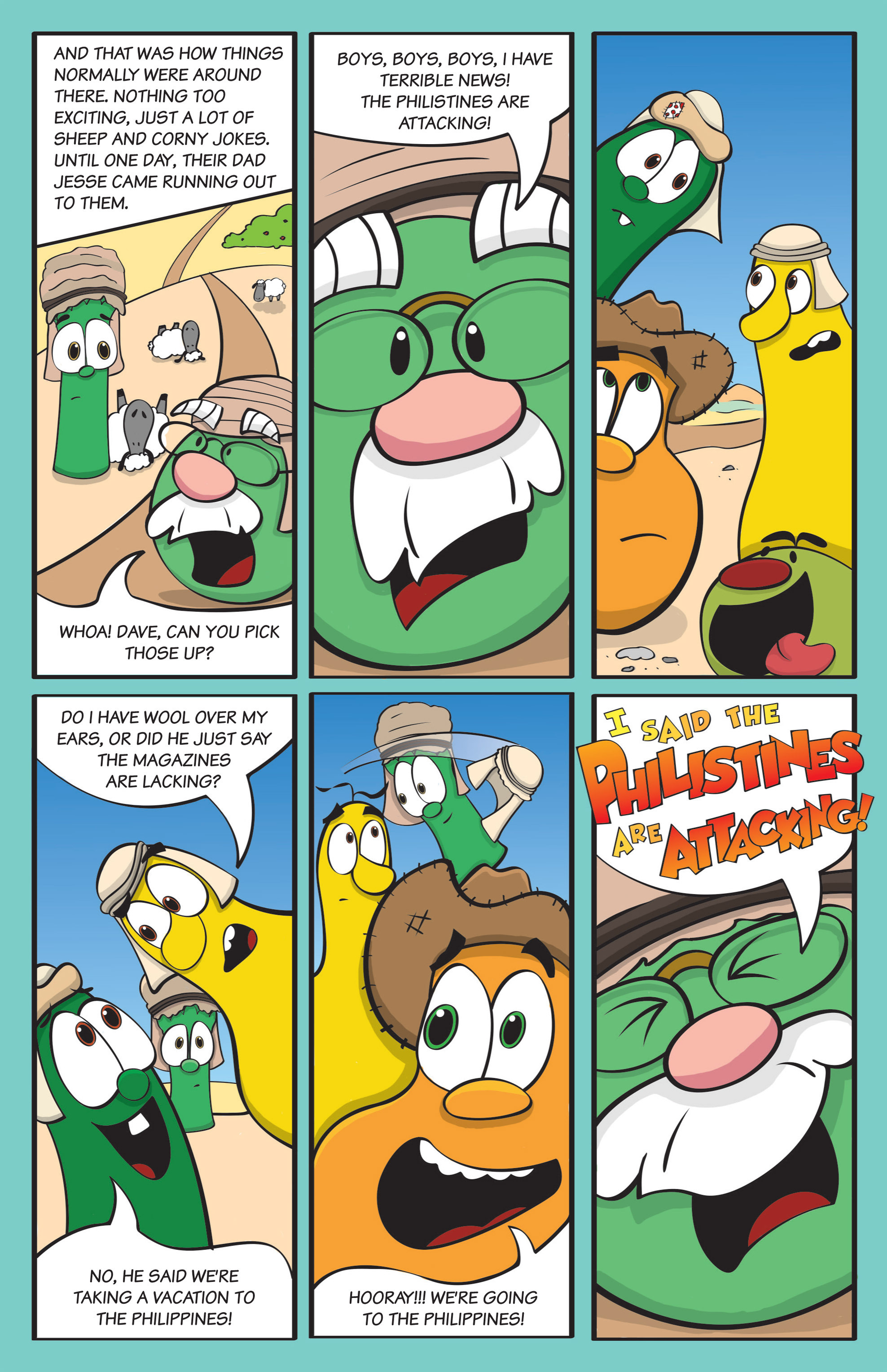 Read online VeggieTales comic -  Issue #2 - 5
