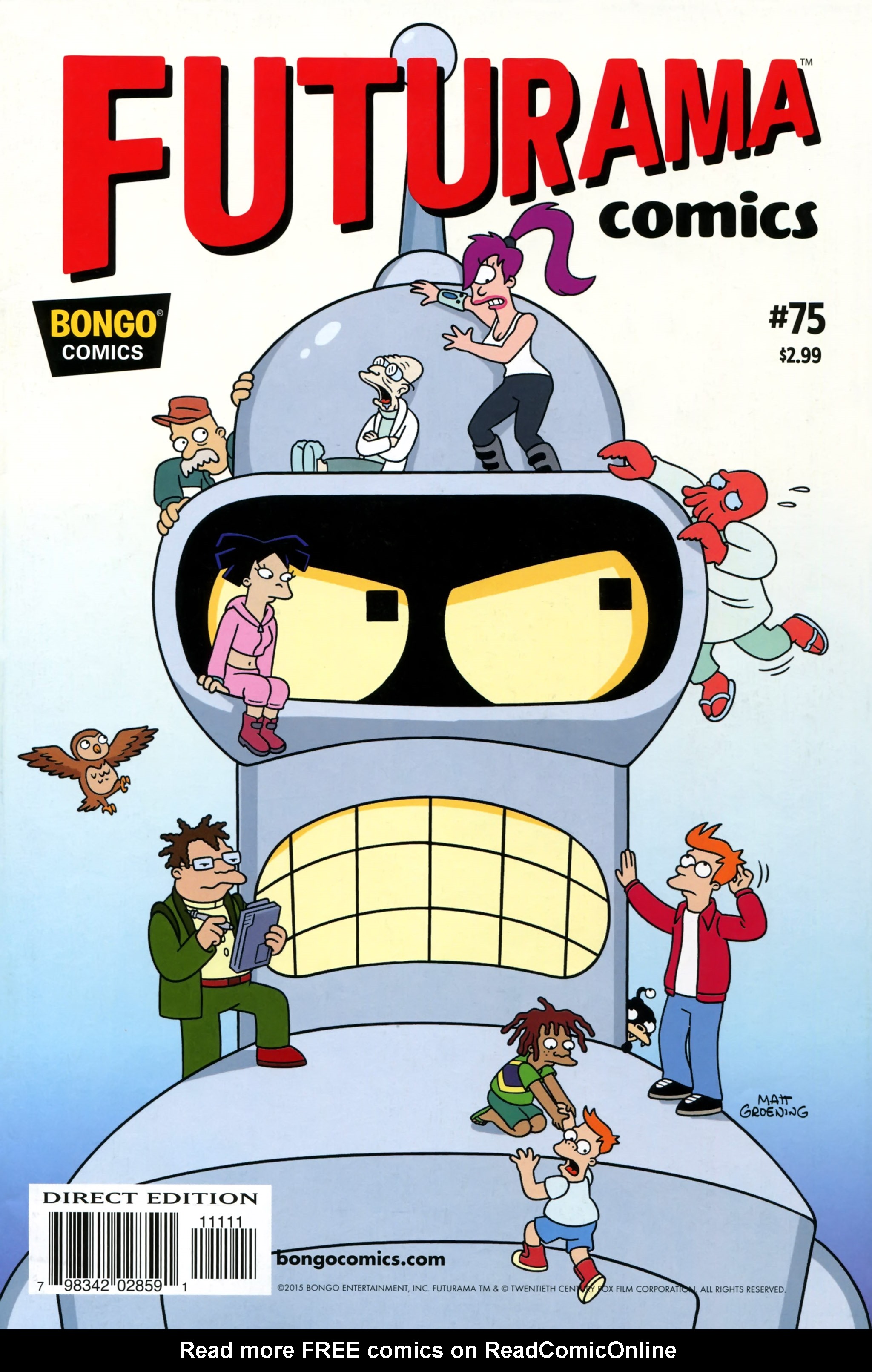 Read online Futurama Comics comic -  Issue #75 - 1