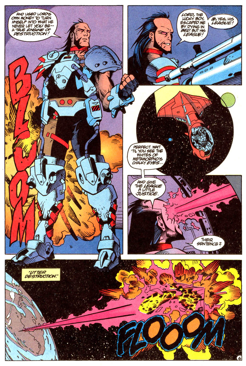 Read online Justice League America comic -  Issue #97 - 7