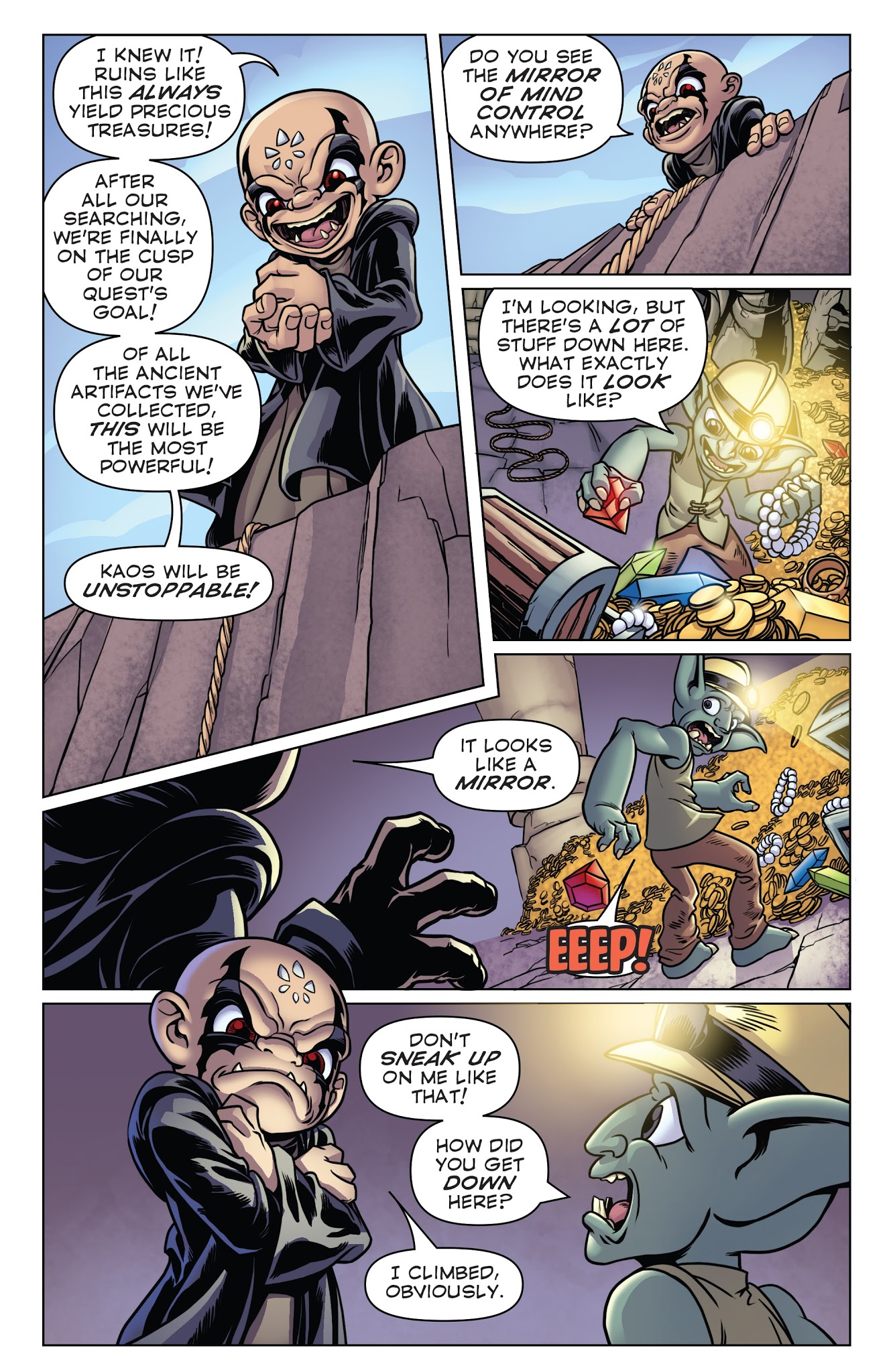 Read online Skylanders Quarterly-Spyro & Friends: Full Blast comic -  Issue # Full - 37