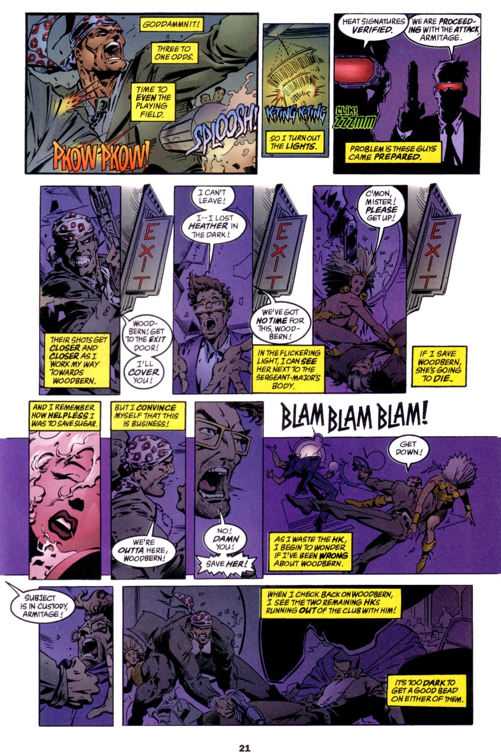 Read online Deathblow comic -  Issue #17 - 22