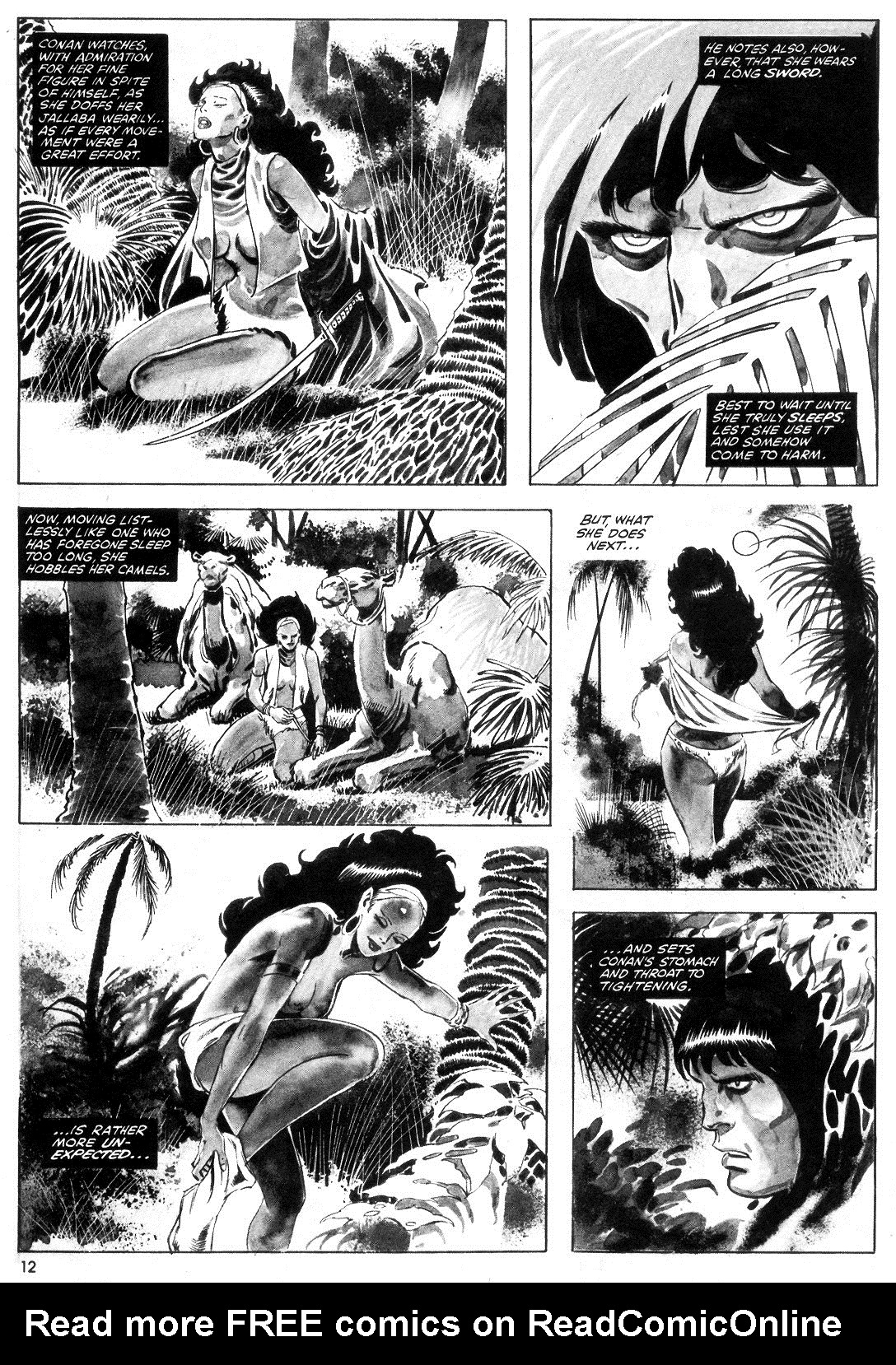 Read online The Savage Sword Of Conan comic -  Issue #55 - 12