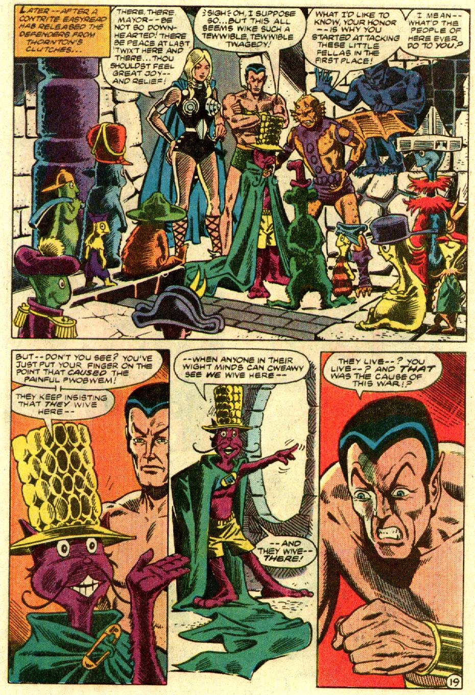 Read online The Defenders (1972) comic -  Issue #115 - 20