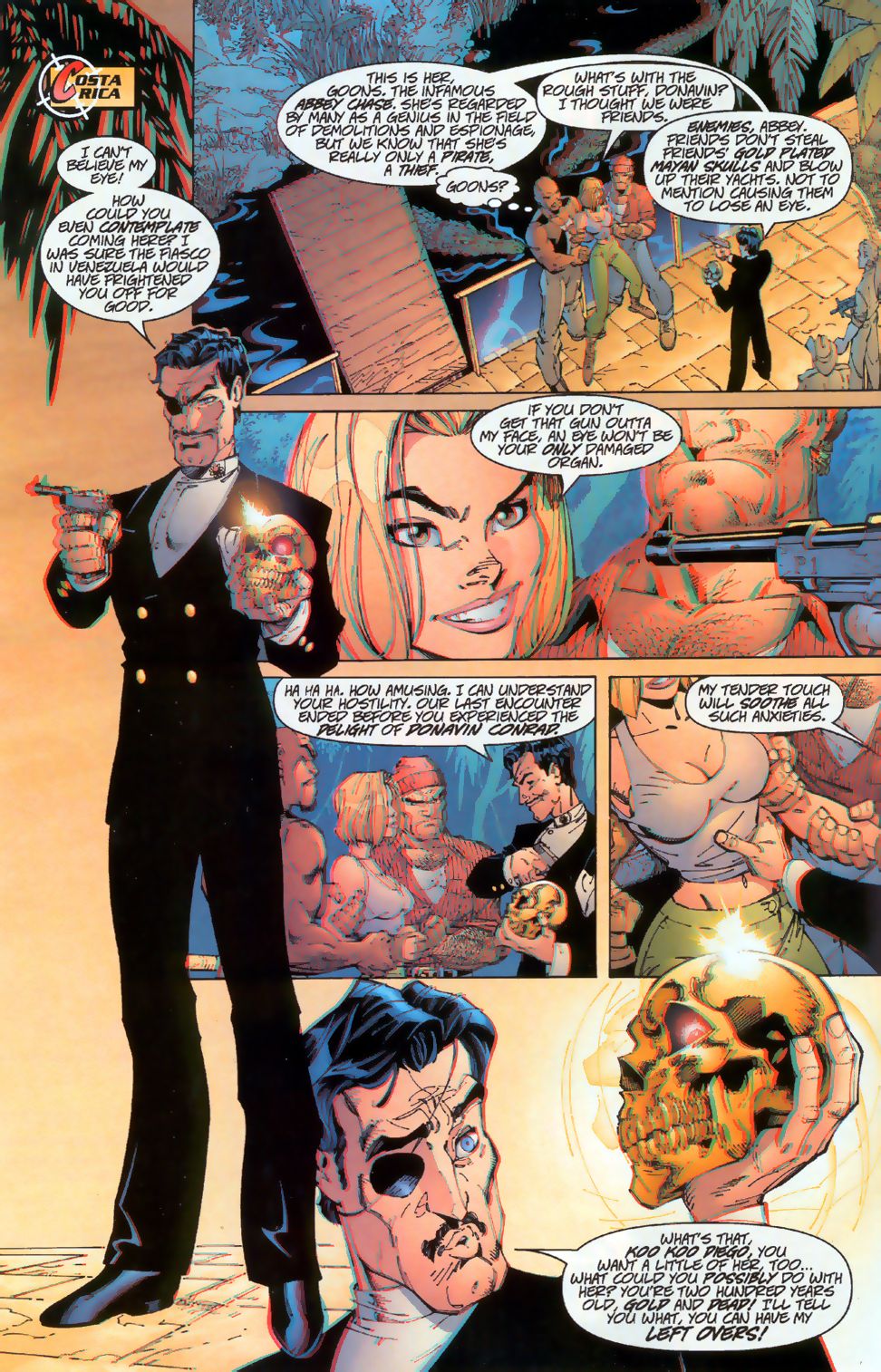 Read online Danger Girl 3-D Special comic -  Issue # Full - 4