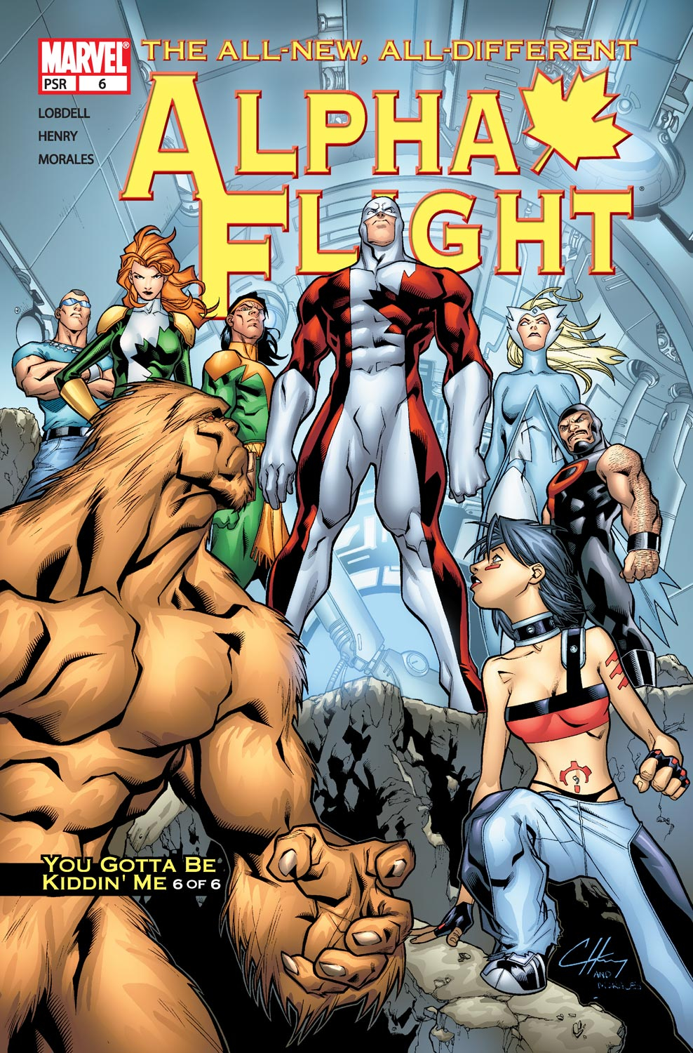 Read online Alpha Flight (2004) comic -  Issue #6 - 1