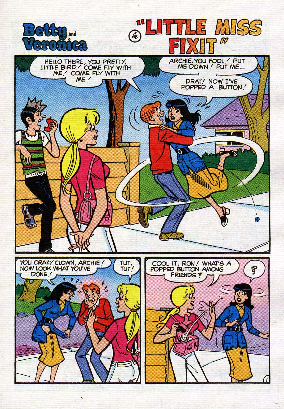 Read online Betty and Veronica Digest Magazine comic -  Issue #124 - 162