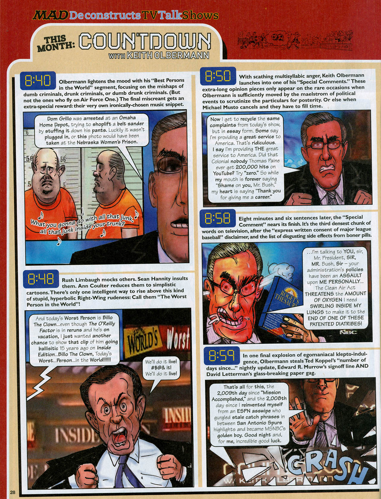 Read online MAD comic -  Issue #495 - 24