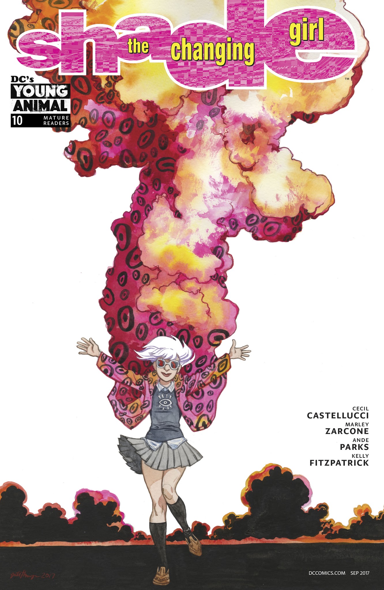 Read online Shade, the Changing Girl comic -  Issue #10 - 3