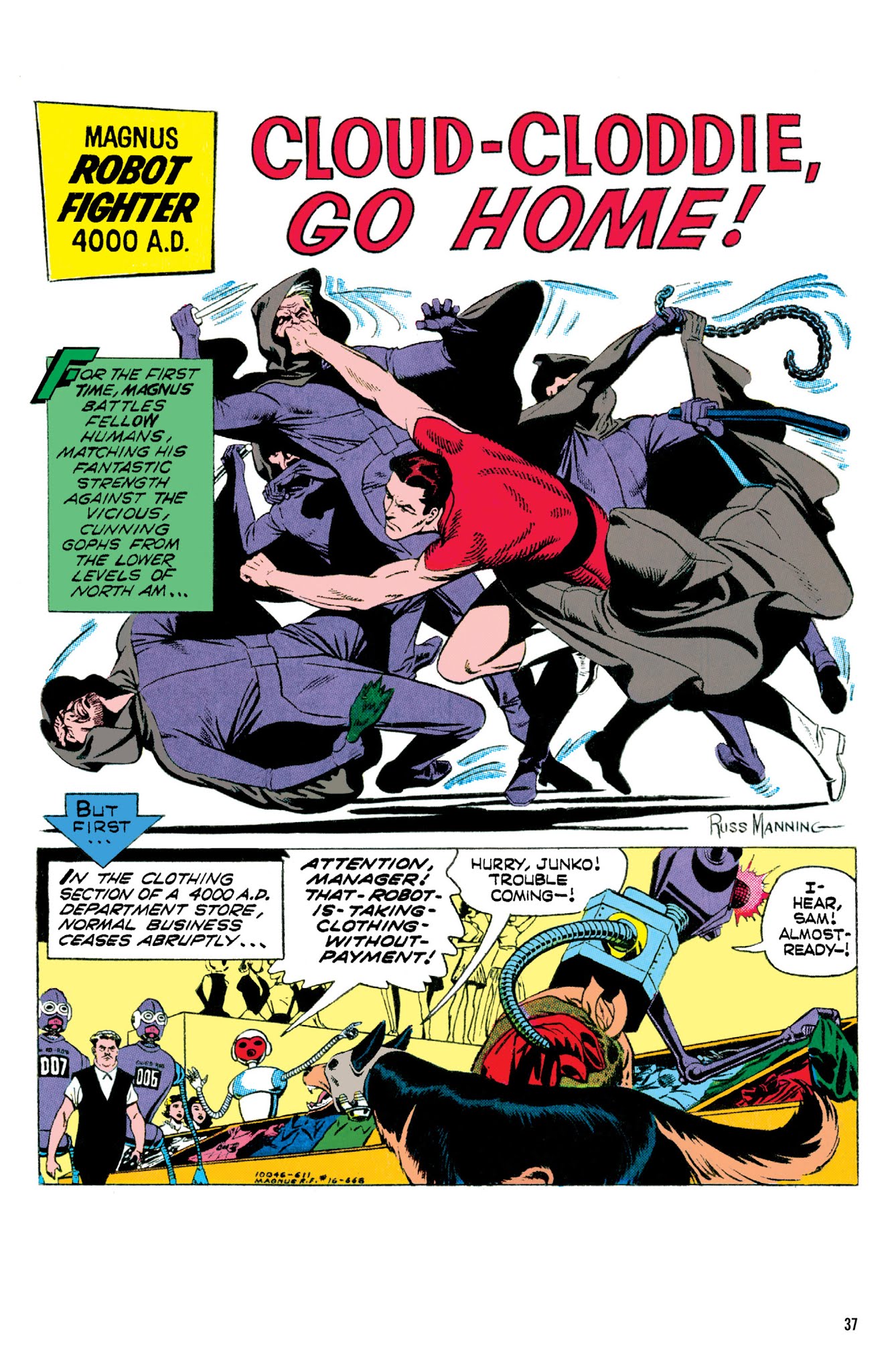 Read online Magnus, Robot Fighter Archives comic -  Issue # TPB 3 (Part 1) - 38