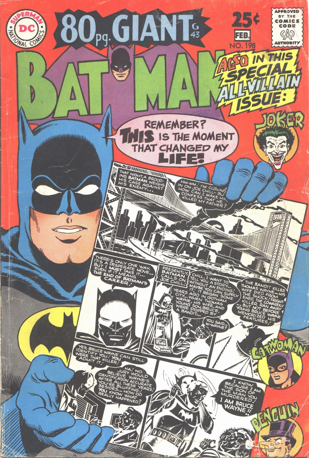 Read online Batman (1940) comic -  Issue #198 - 1