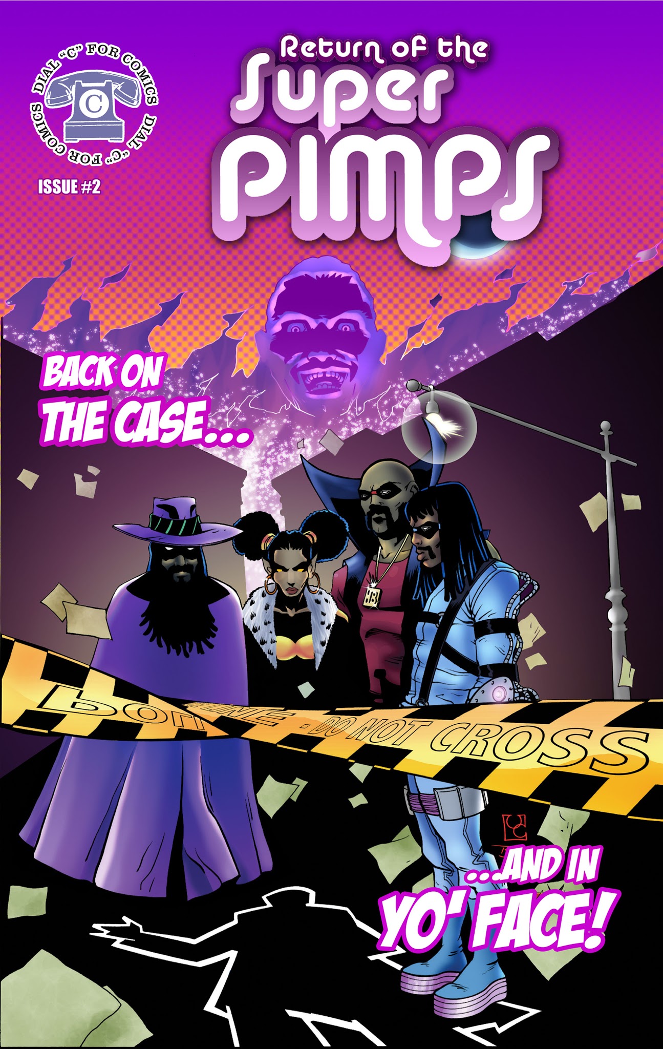 Read online Return of the Super Pimps comic -  Issue #2 - 1