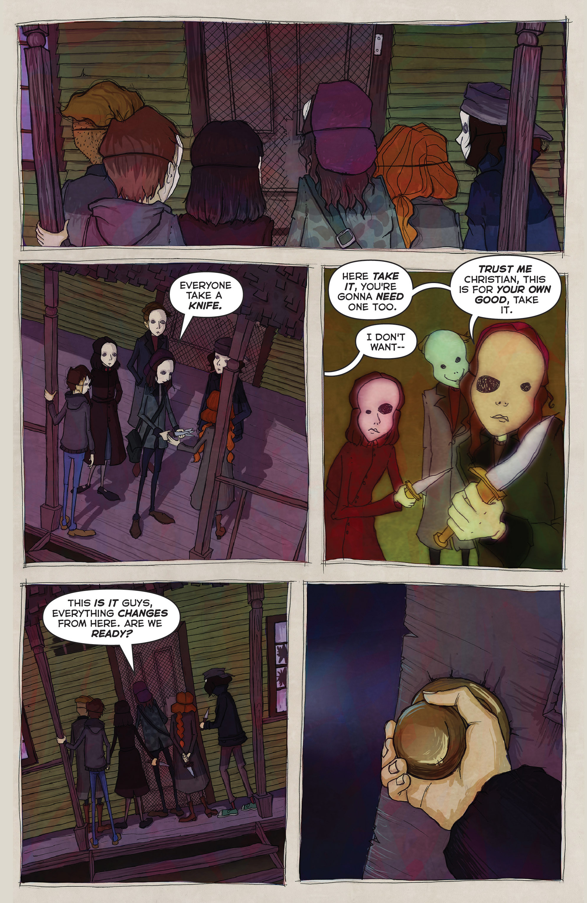 Read online The Circle comic -  Issue #2 - 12