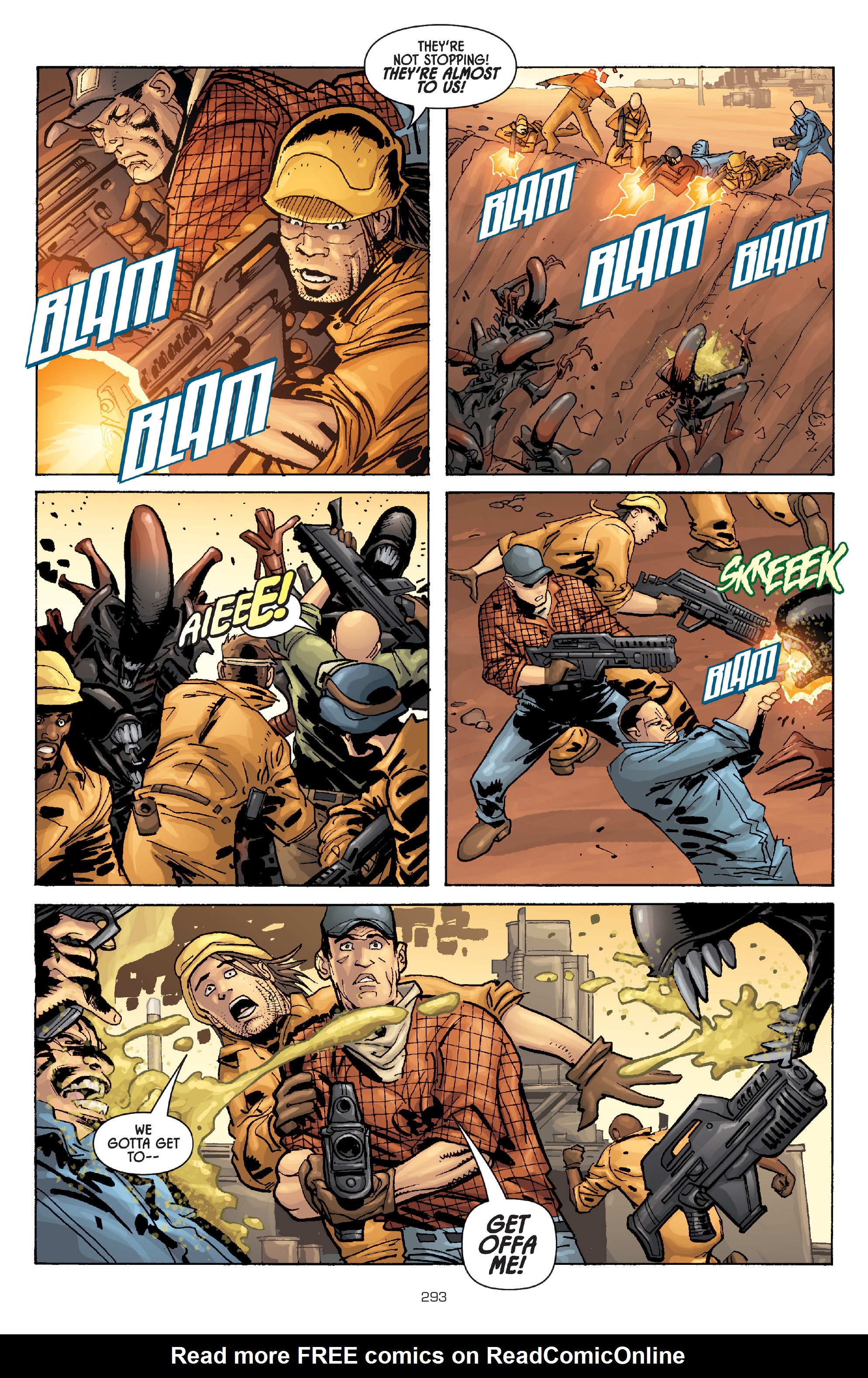 Read online Aliens vs. Predator: The Essential Comics comic -  Issue # TPB 1 (Part 3) - 91