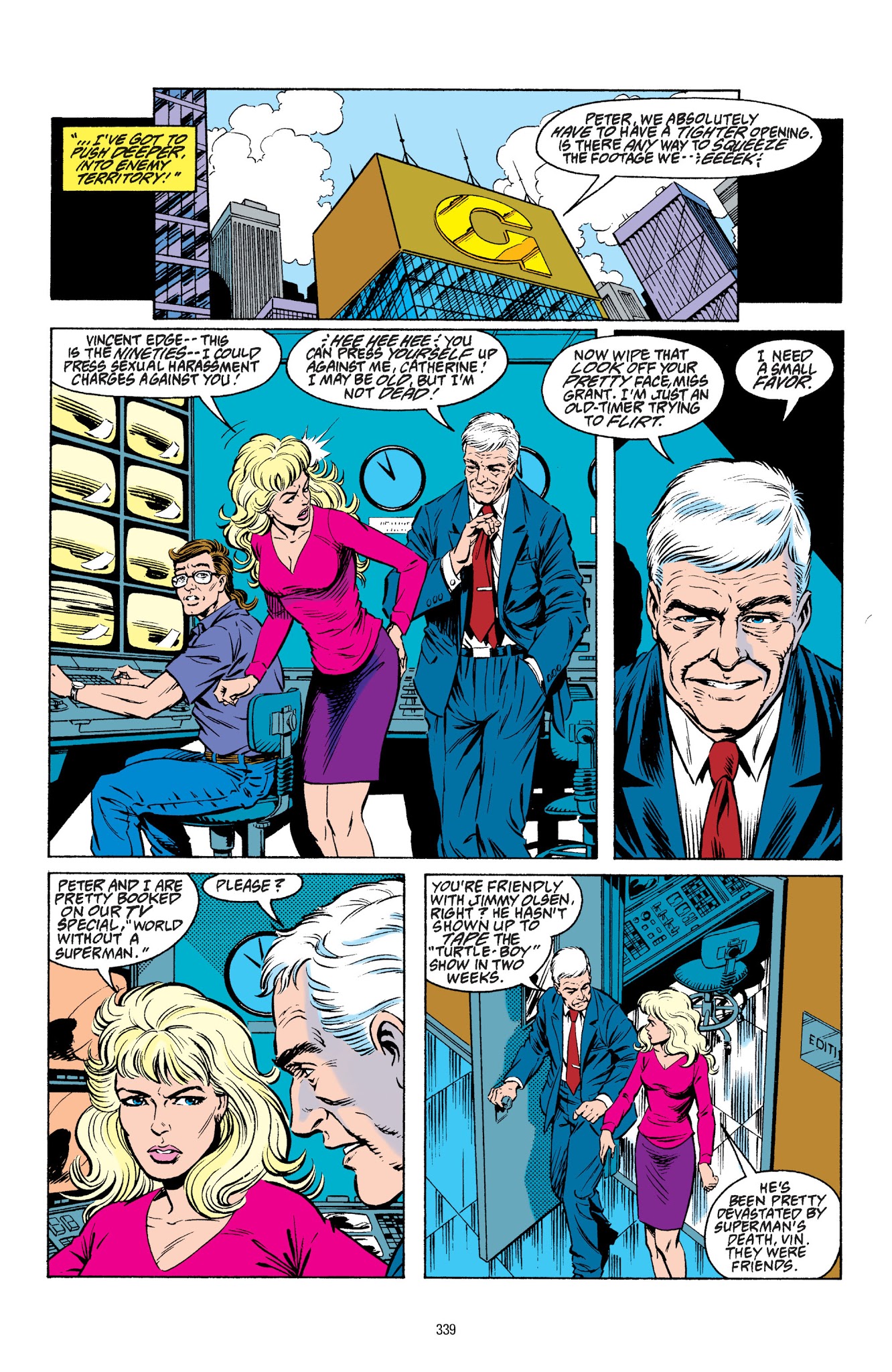 Read online Superman: Funeral For A Friend comic -  Issue # TPB - 327