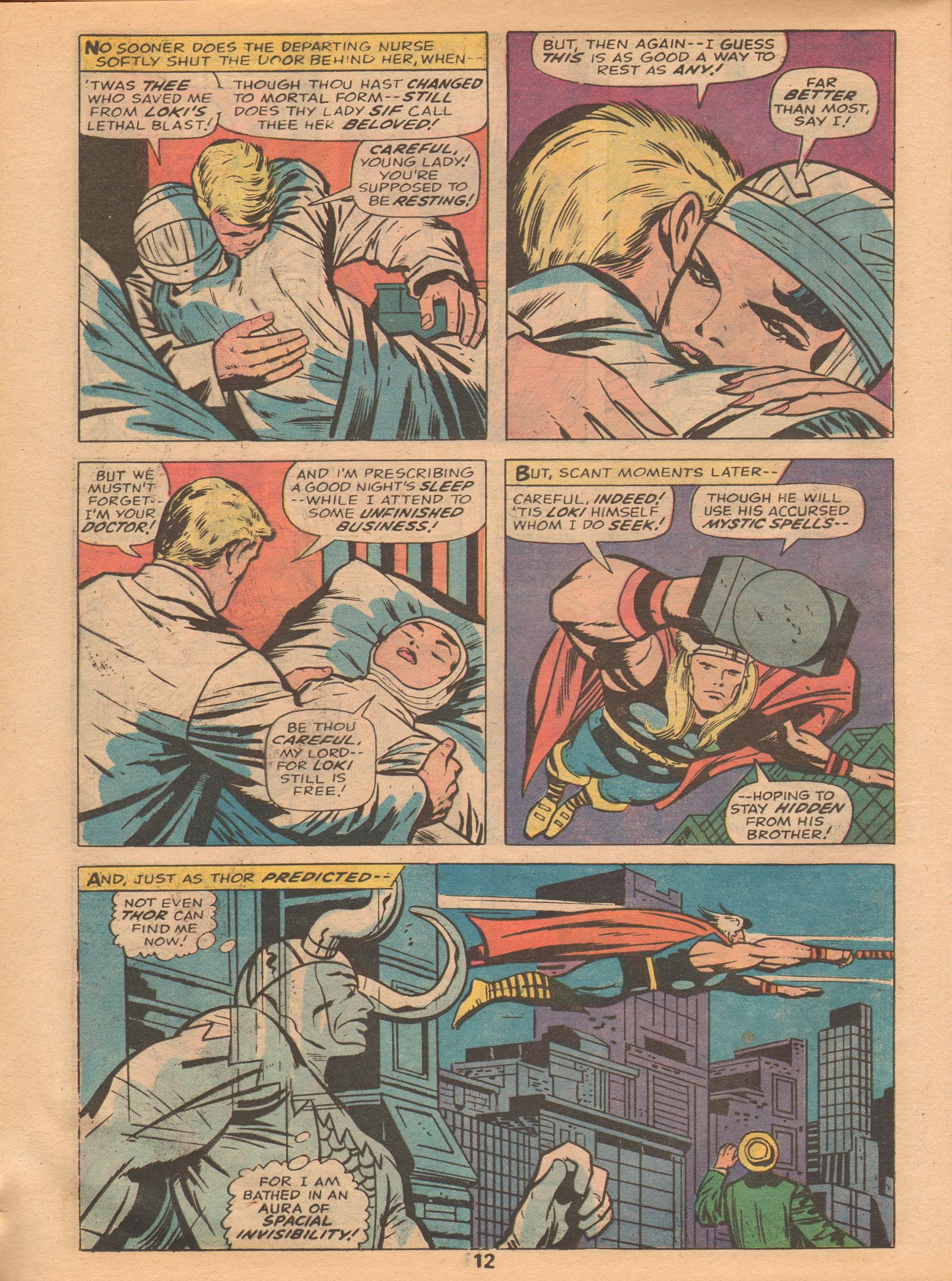 Read online Marvel Treasury Edition comic -  Issue #10 - 12