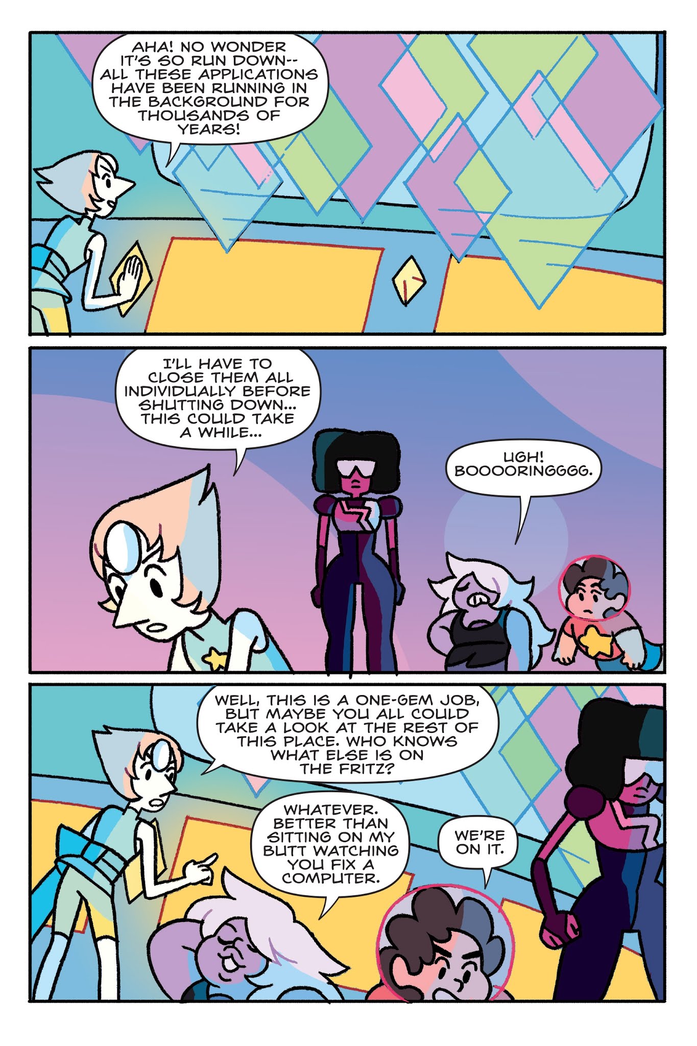 Read online Steven Universe: Anti-Gravity comic -  Issue # TPB - 82