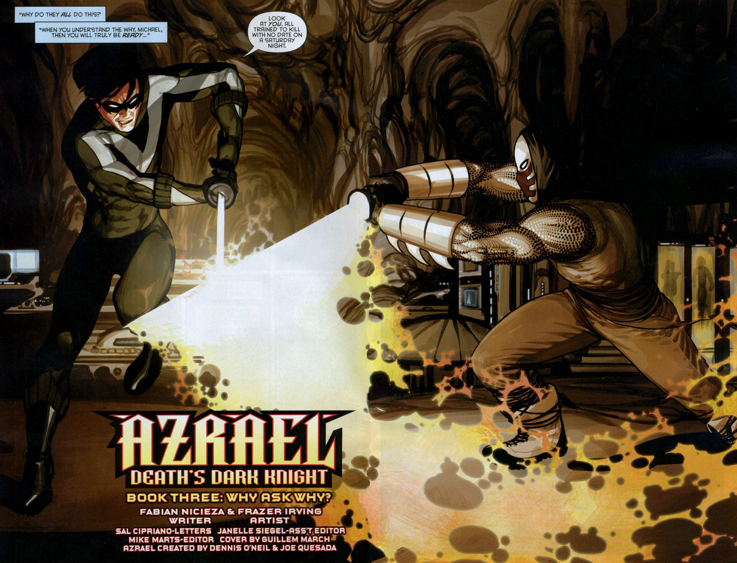 Read online Azrael: Death's Dark Knight comic -  Issue #3 - 4
