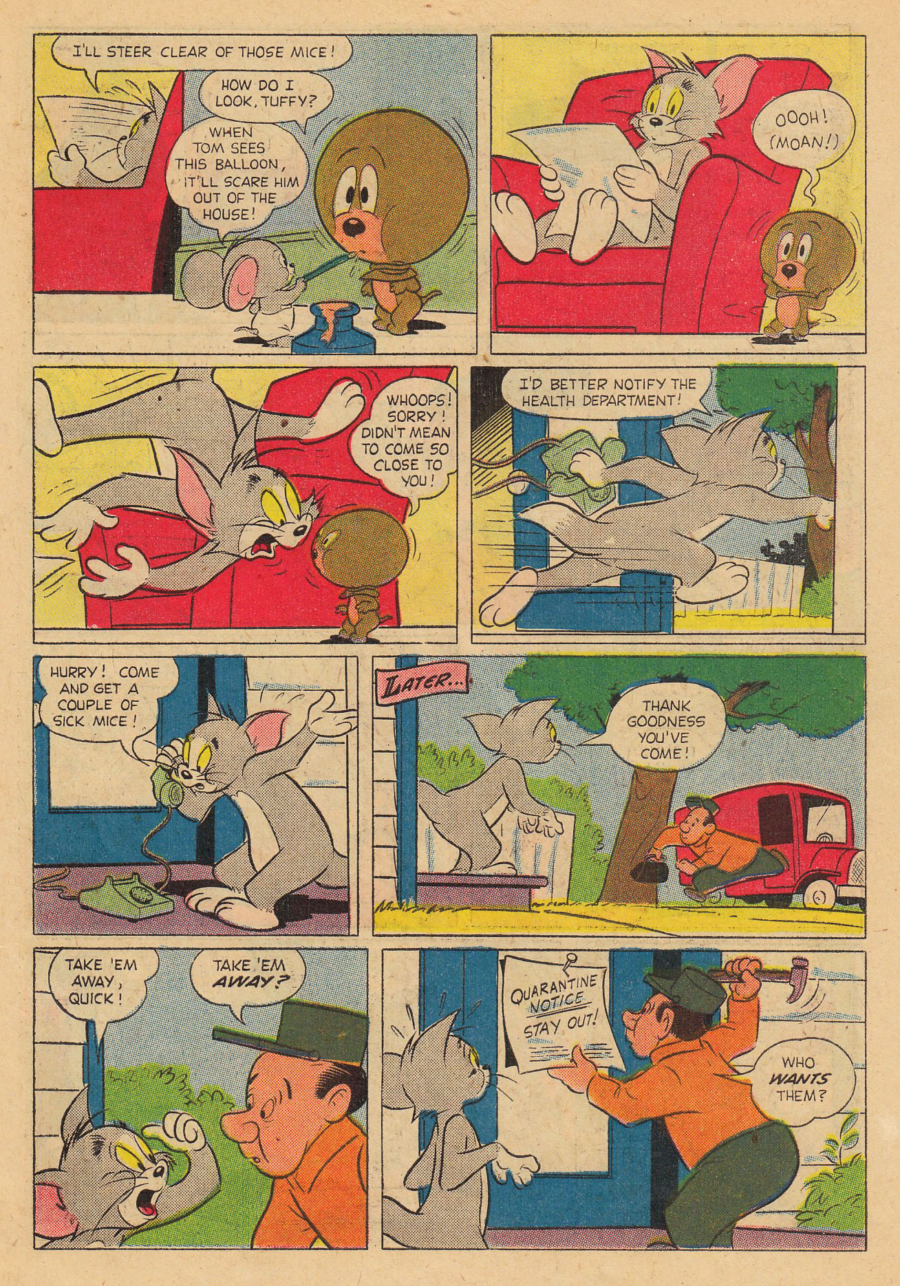 Read online Tom & Jerry Comics comic -  Issue #153 - 7