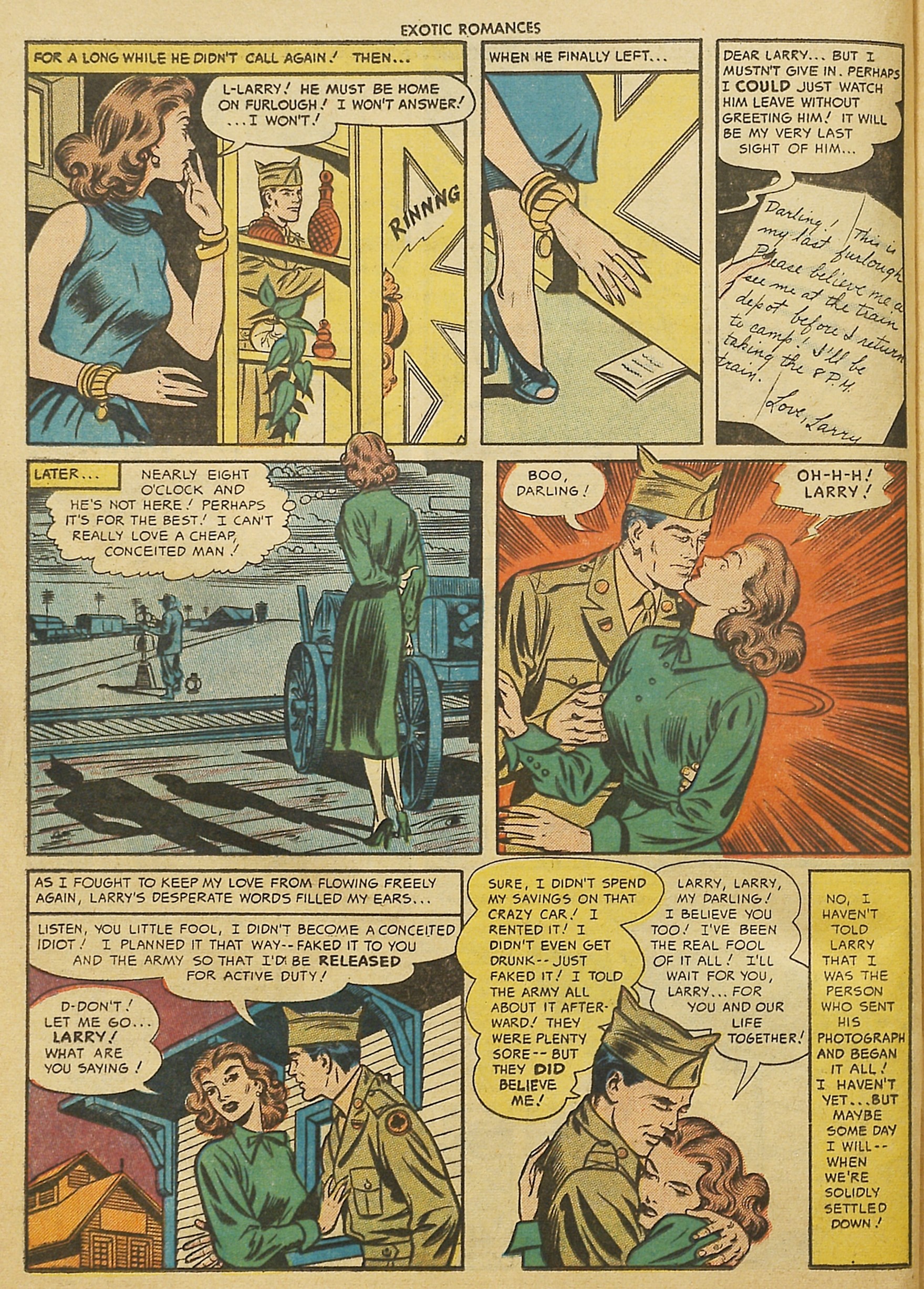 Read online Exotic Romances comic -  Issue #30 - 24