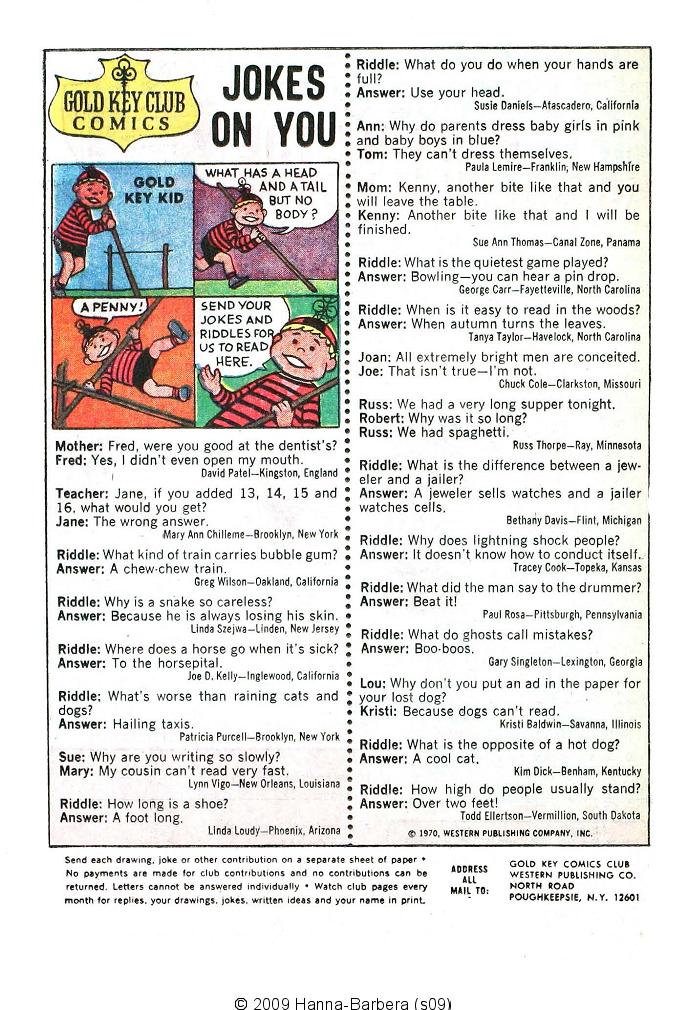 Read online Scooby-Doo... Where Are You! (1970) comic -  Issue #5 - 20